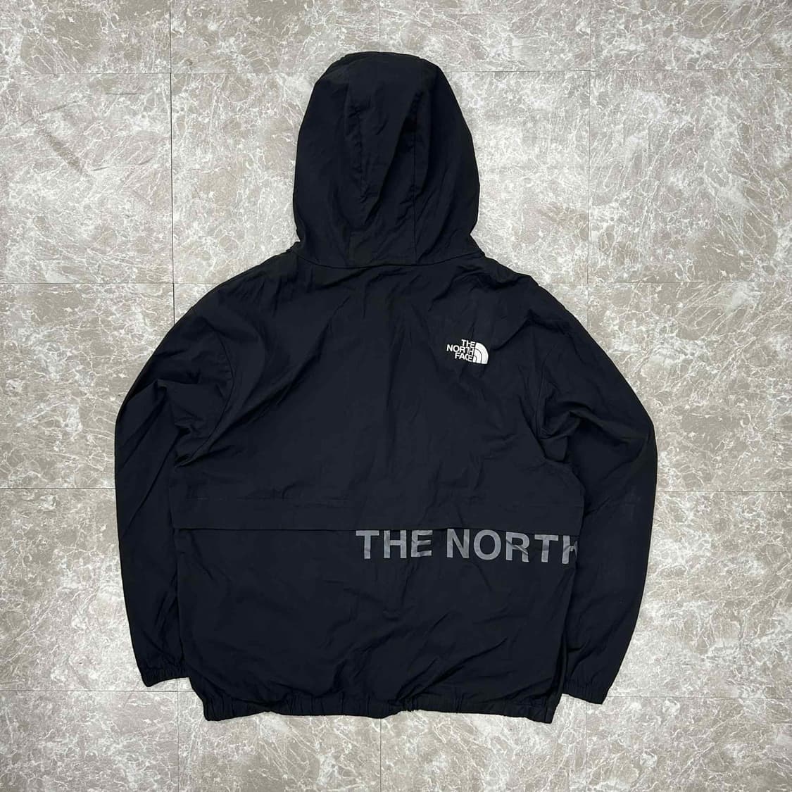 노스페이스 준신형 블랙 윈드브레이커 자켓 후드집업 바람막이 희귀져지(10 상품이미지2