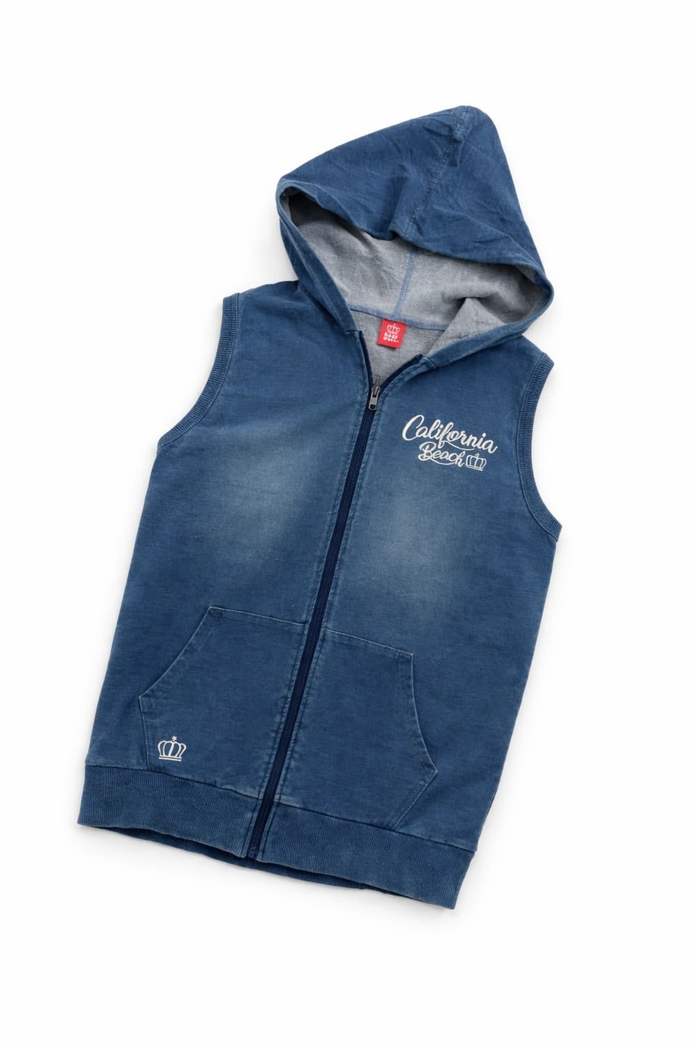 베이비돌 캘리포니아 후드 베스트 y2k 빈티지 워싱 상품이미지1