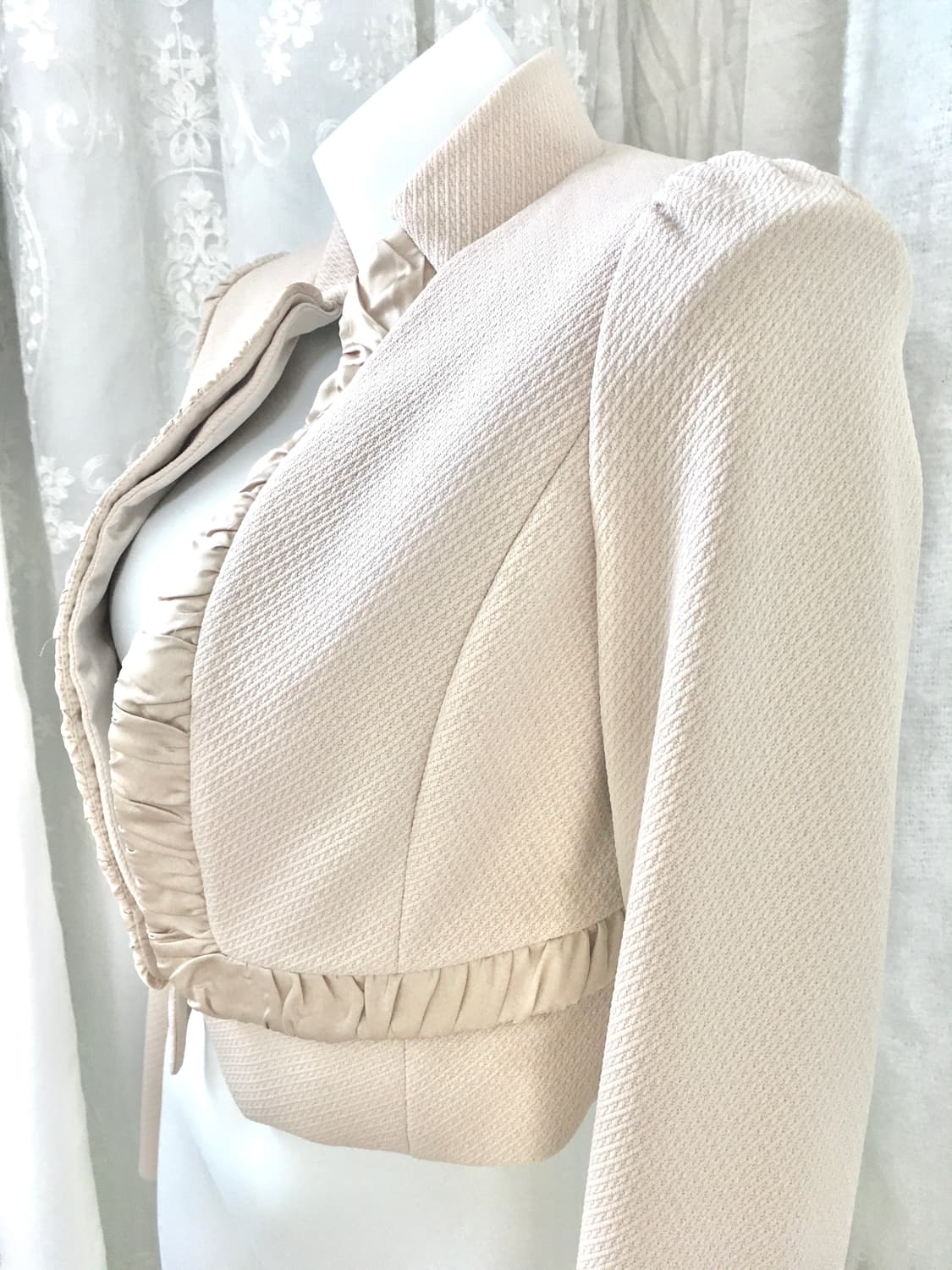 르네상스 페어리 프릴 슬림 블레이저 자켓 상품이미지4