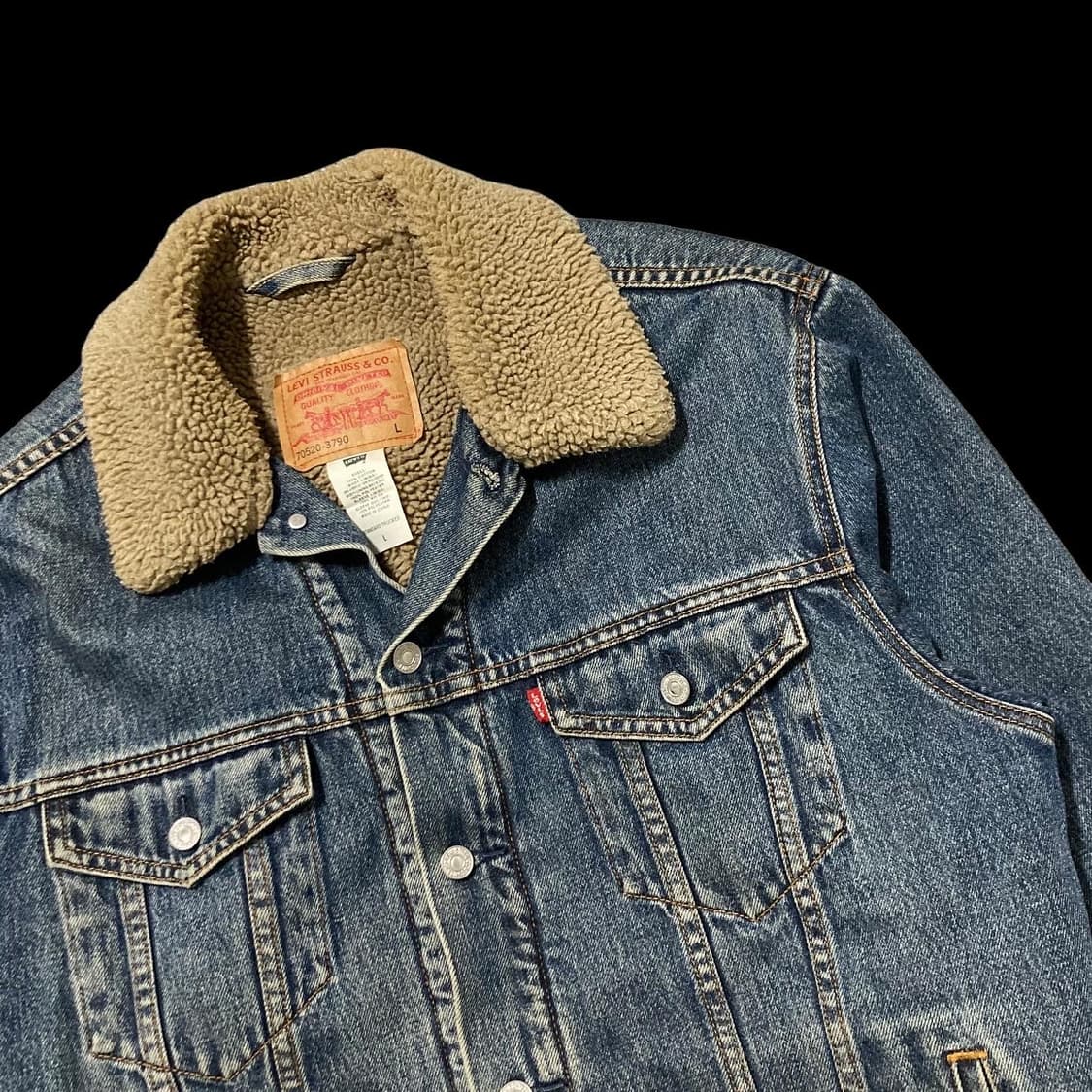 LEVI'S 리바이스 양털 헤비 트러커 자켓 상품이미지2