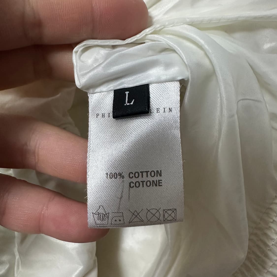 ✨ (바배) 필립플레인 해골 지퍼 버튼 청 니트 패딩  상품이미지5