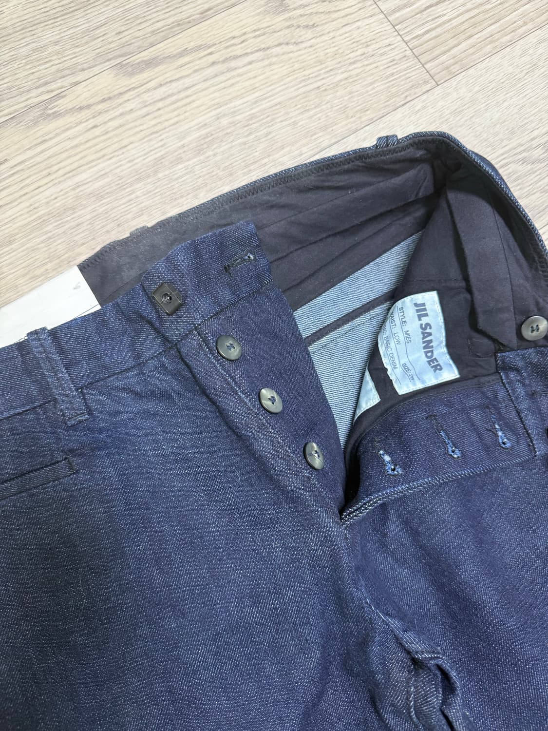 질샌더 데님 스키니  상품이미지4