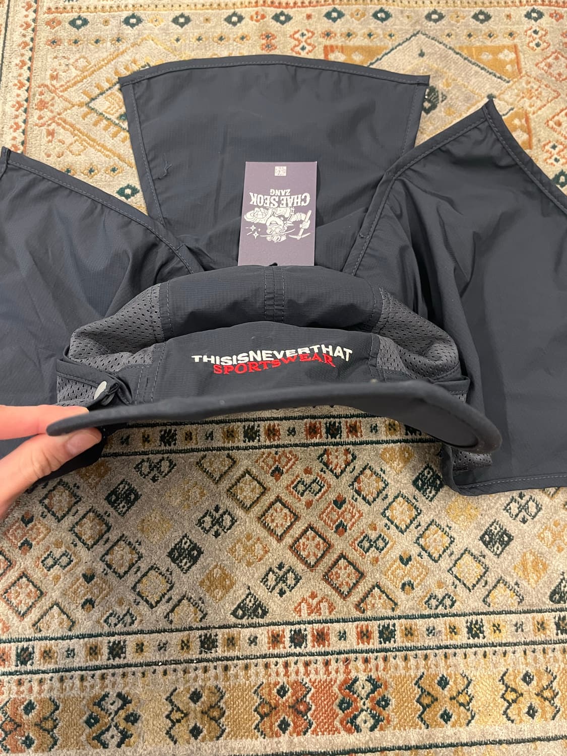 디스이즈네버댓 Long Bill Sun Sport Cap #csz3343 상품이미지4