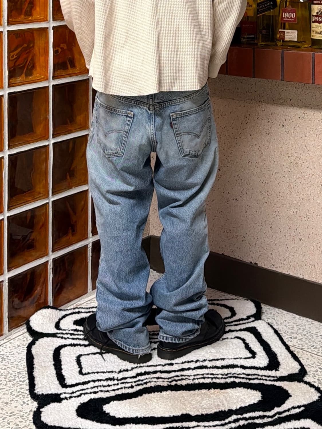 MADE IN USA 🇺🇸 00's 리바이스 517 부츠컷 블랭크탭 상품이미지3