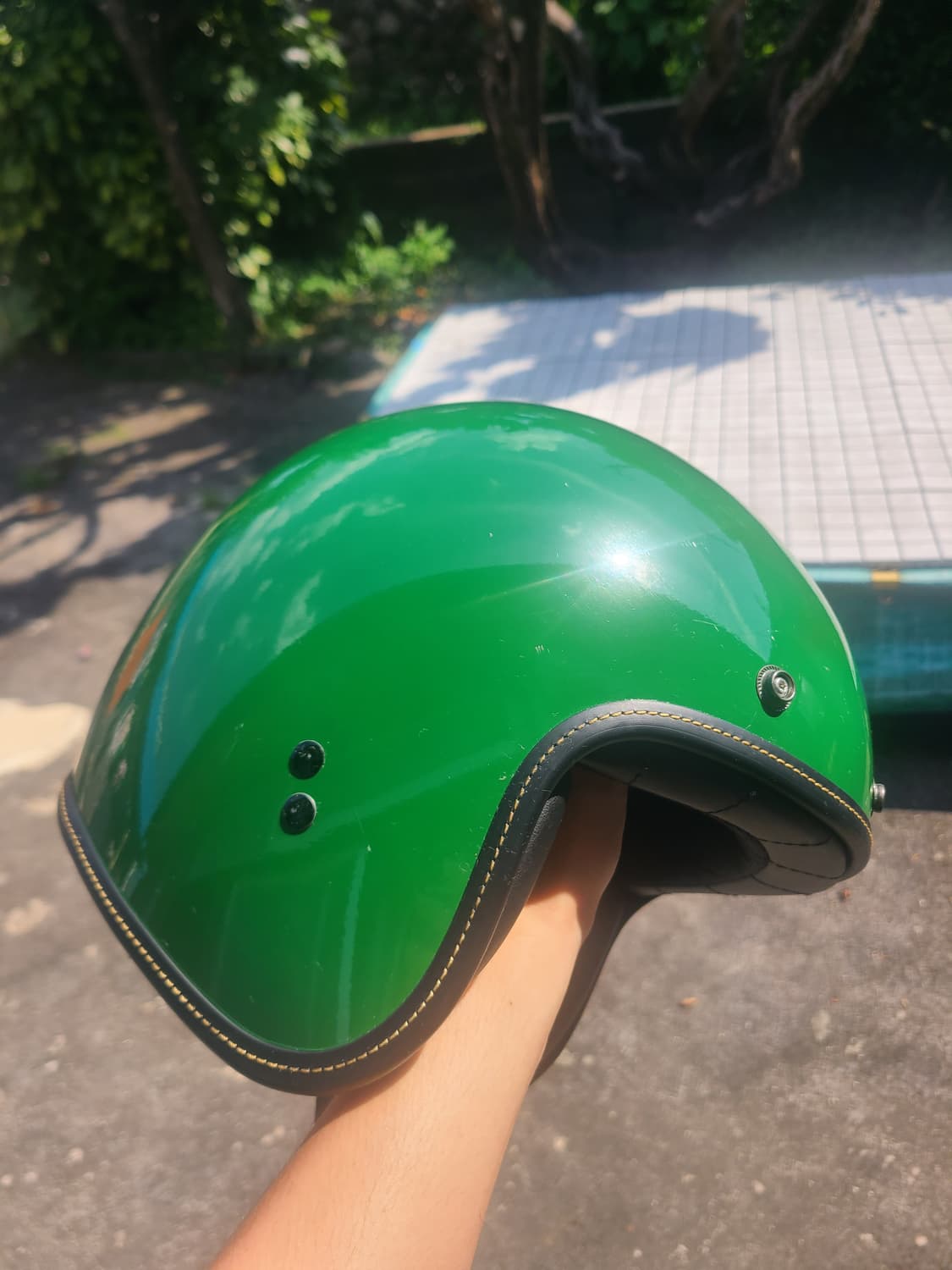 솔 헬멧 AO-1 포레스트 그린 XL 풀박스 상품이미지1