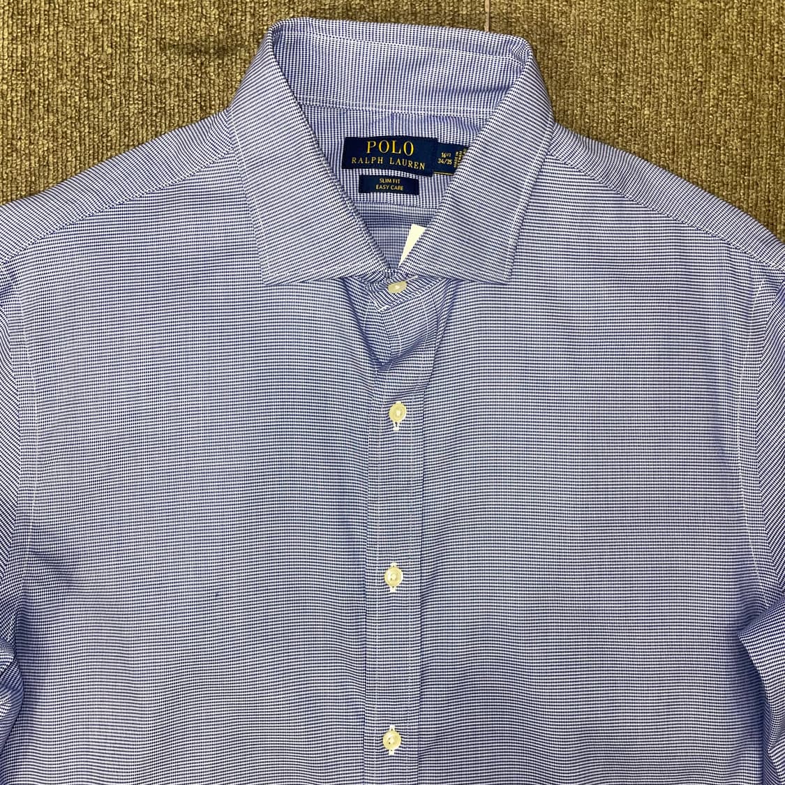 (XL) POLO 폴로 랄프로렌 슬림핏 체크 셔츠 상품이미지4