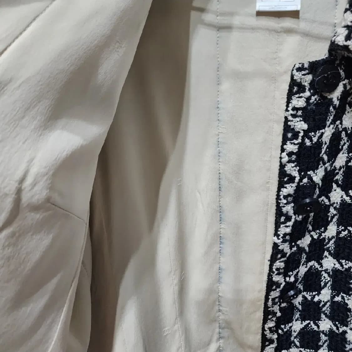 샤넬 트위드 자켓 42사이즈 상품이미지6