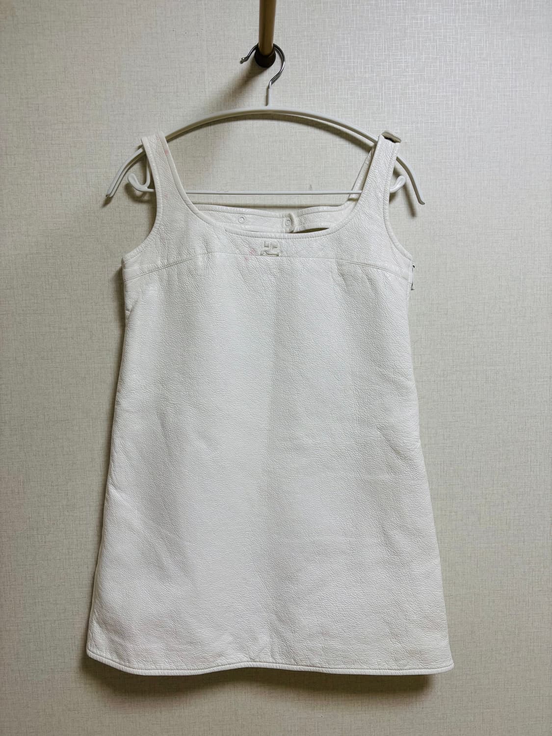 꾸레쥬 Courreges Paris 화이트 미니 드레스 상품이미지1