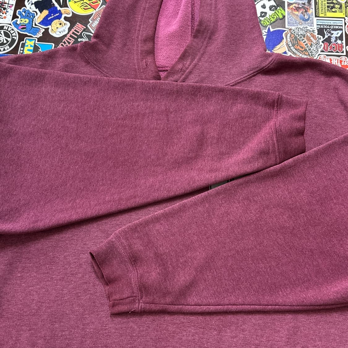 80s USA 올드 스투시 크라운 팻 S 후디 후드티 L 상품이미지7