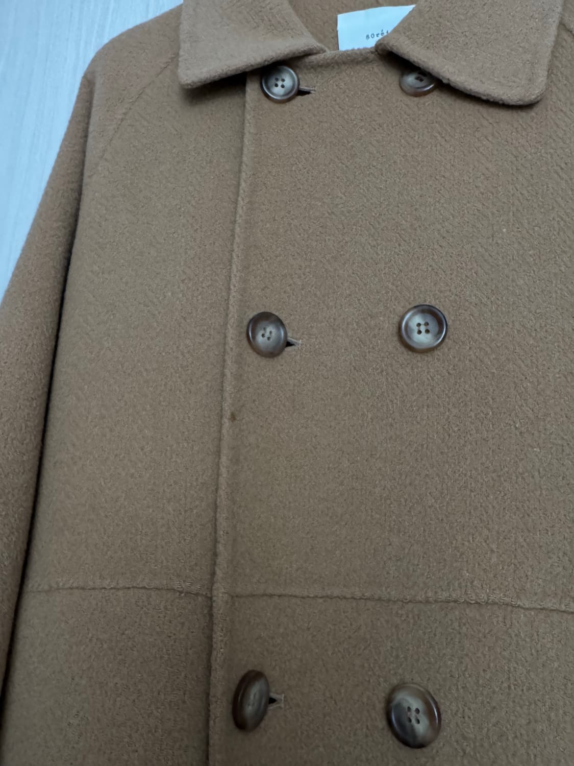 울100 카멜 더블코트 상품이미지9