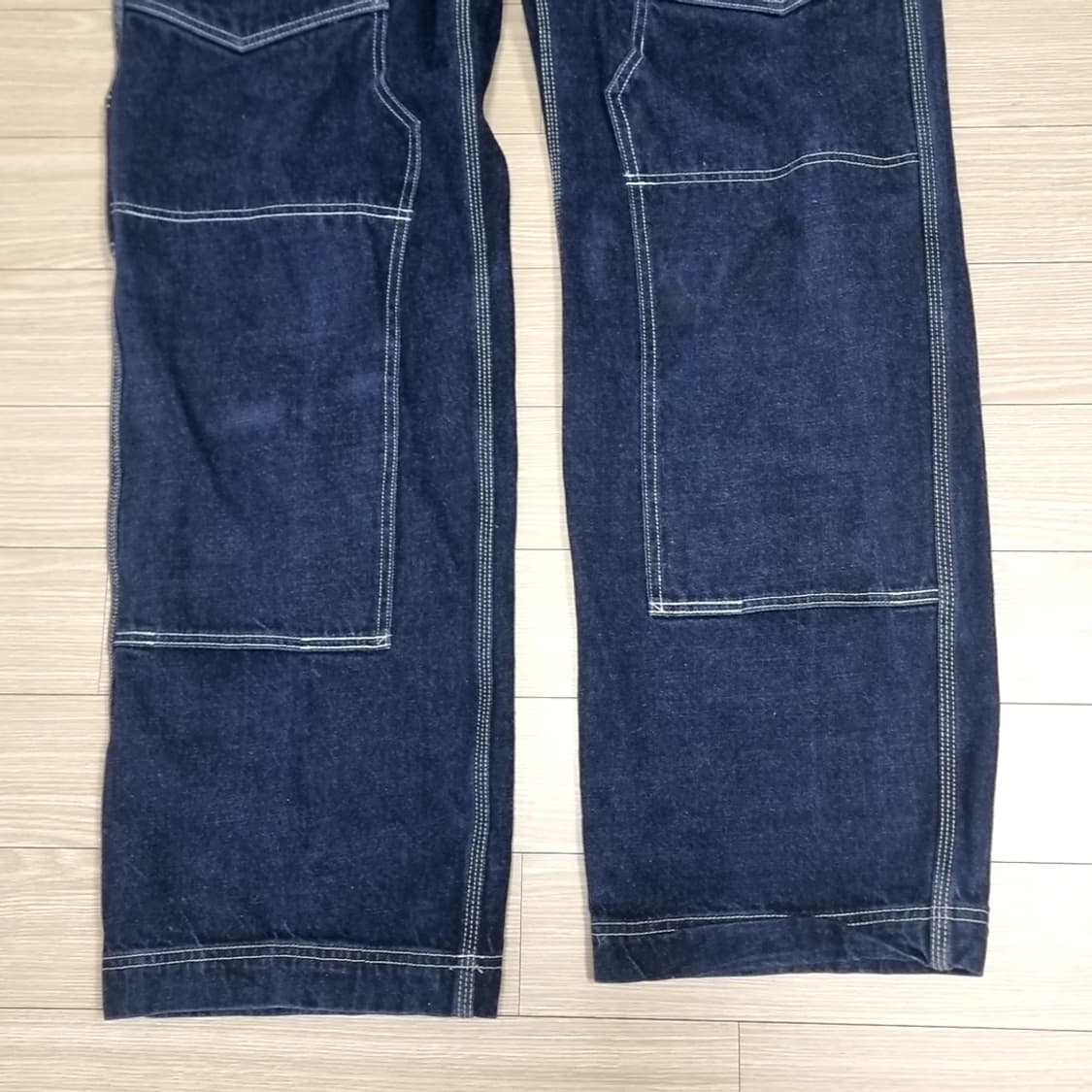 대륙아메카지 레드토네이도 아메카지데님 워크 오버롤팬츠 (다크블루) 상품이미지2