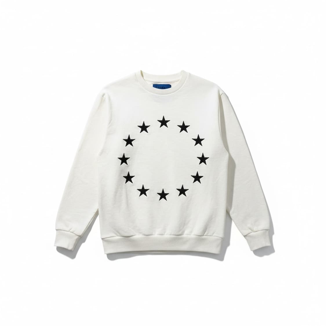 Etudes 에뛰드 흰색 별 프린팅 맨투맨 티셔츠 상품이미지1