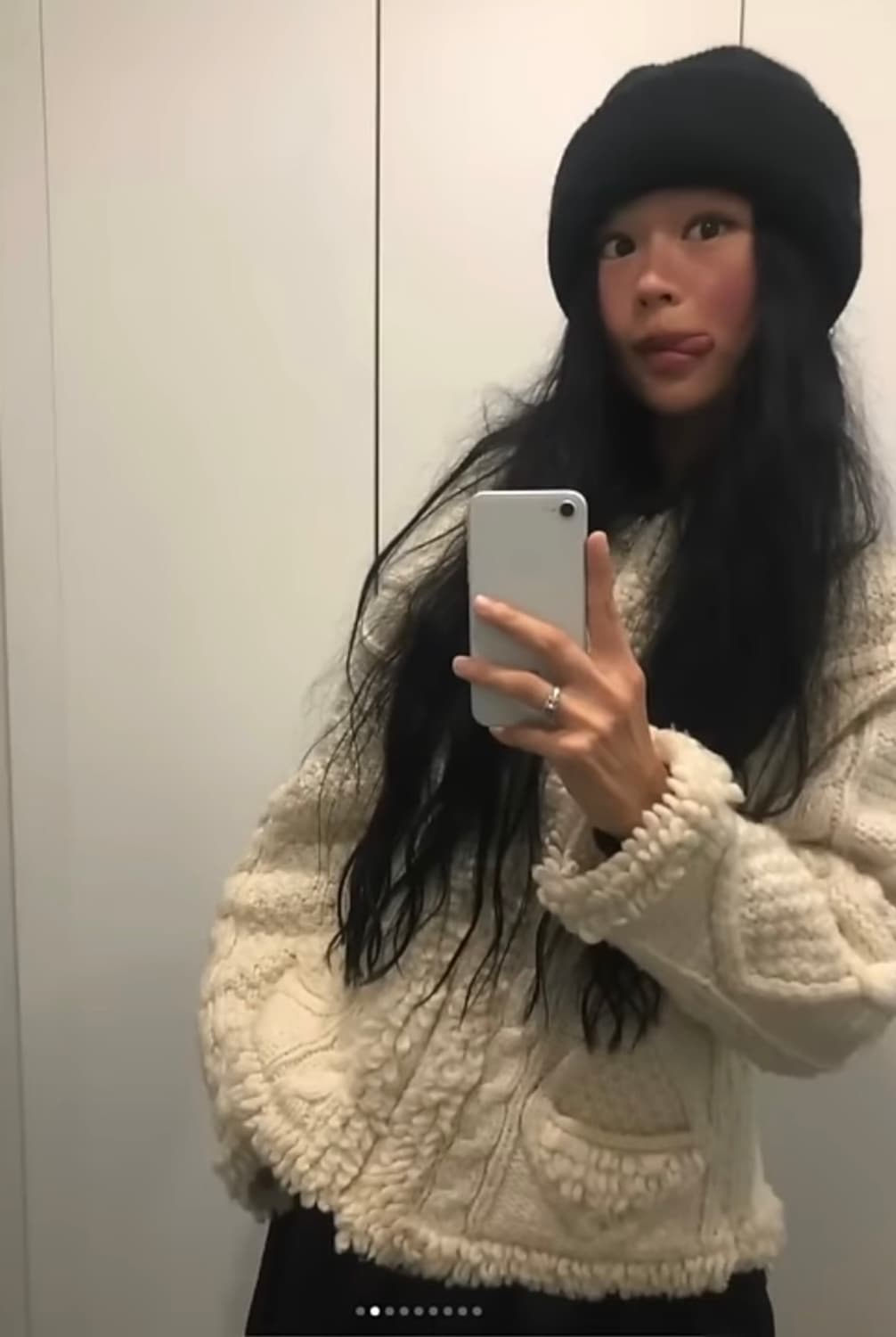 코이세이오 서지수님 착용 ] 빈티지 니트 자켓  상품이미지2