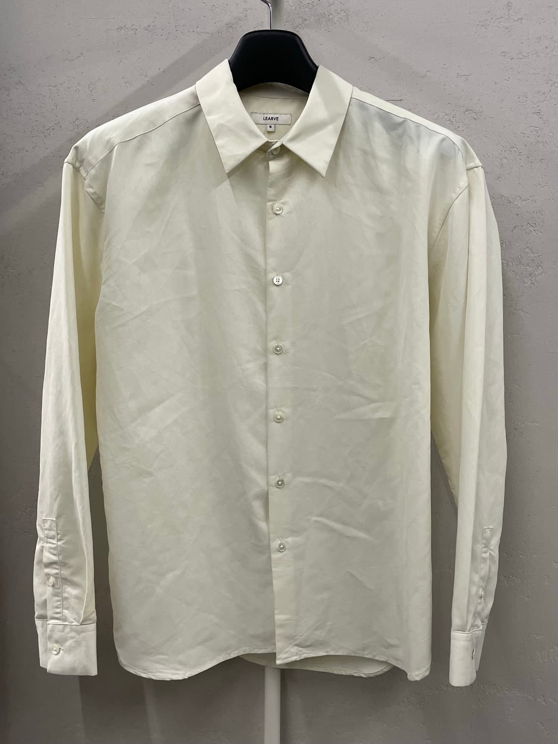 르아브 셔츠 화이트 S 상품이미지2