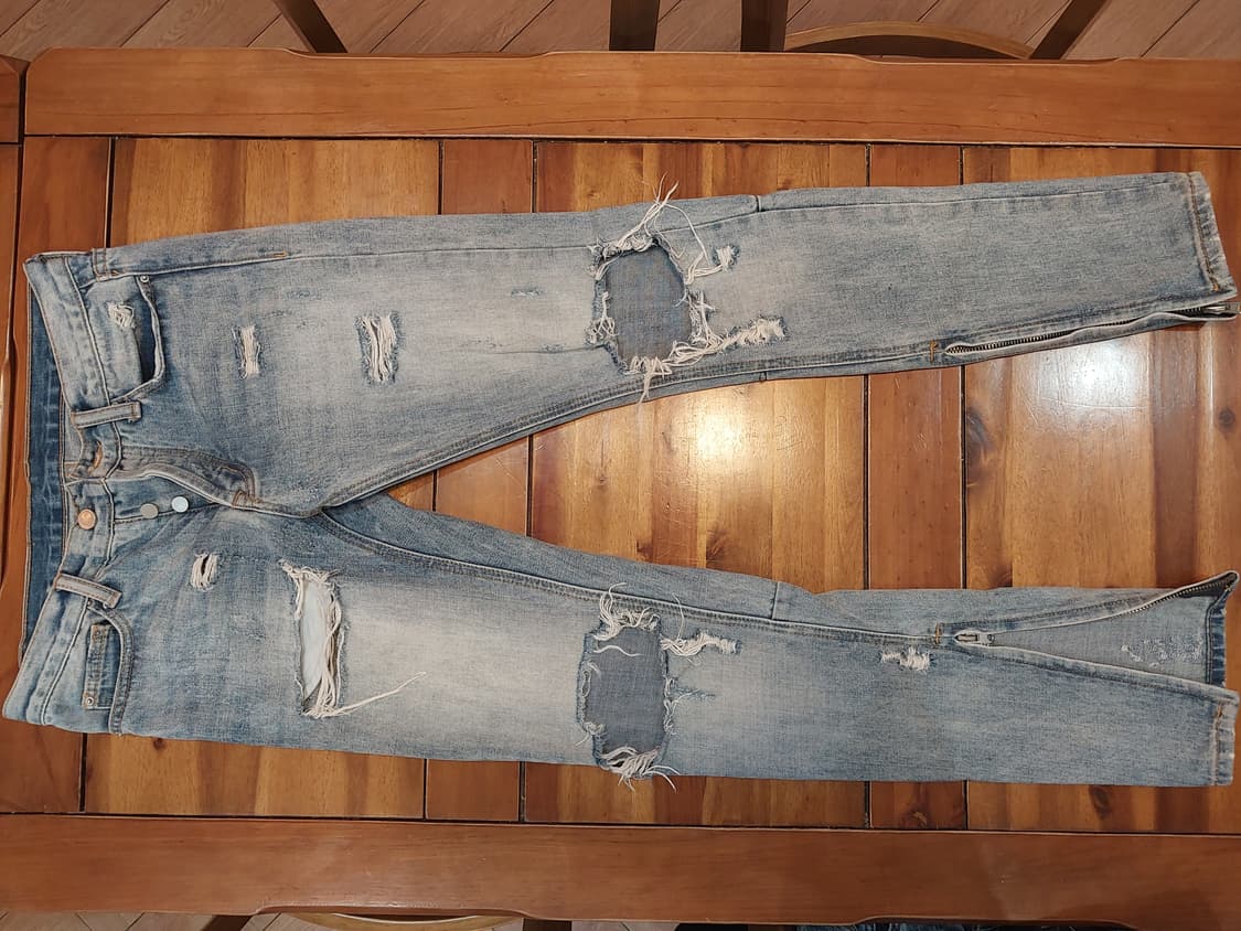 mnml 연청 데님 29 28 사이즈 두 벌 일괄 택포 3만4천원 상품이미지5