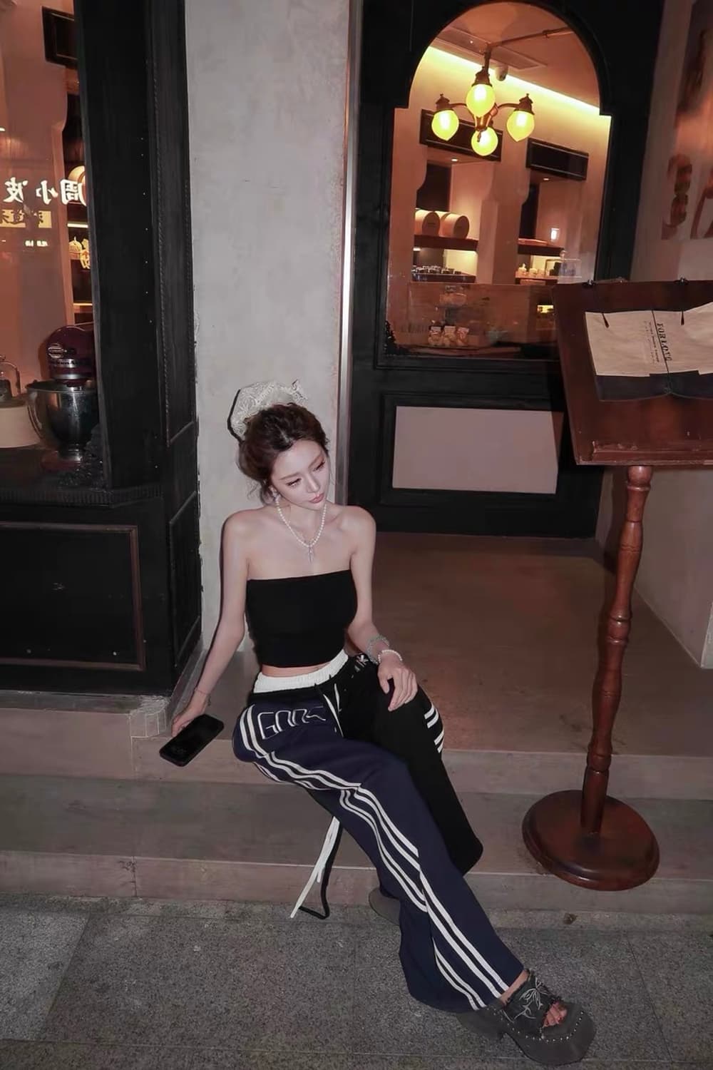 God’s Plan Split Wide Pants 상품이미지3