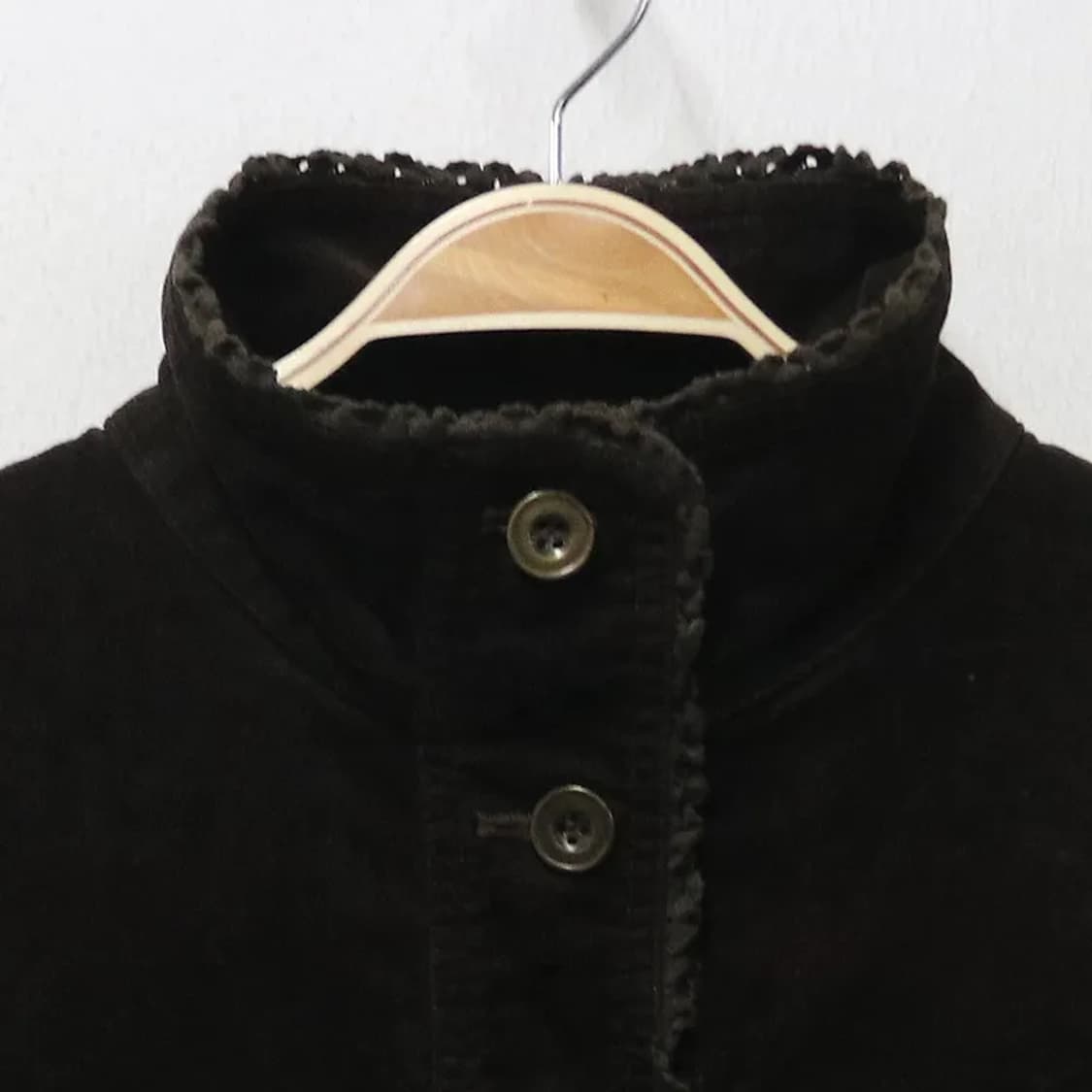 골덴 레이스 포인트 셔링 자켓 62314 상품이미지3