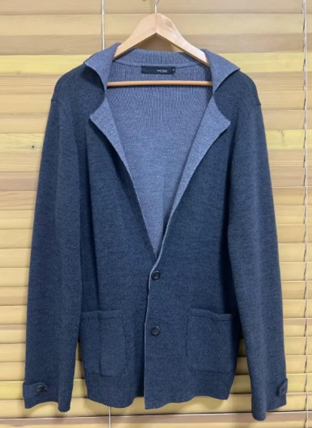 시리즈 남성 카라넥울가디건자켓 100 상품이미지2