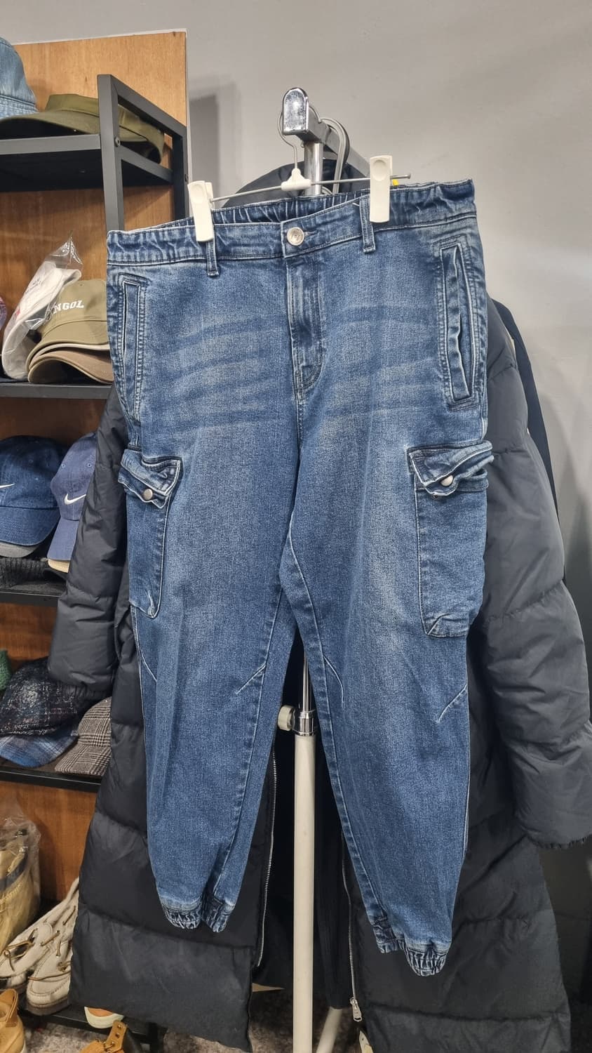 시리즈 테이퍼드 조거형 카고바지 34~35적당 사용감 8/10 상품이미지1