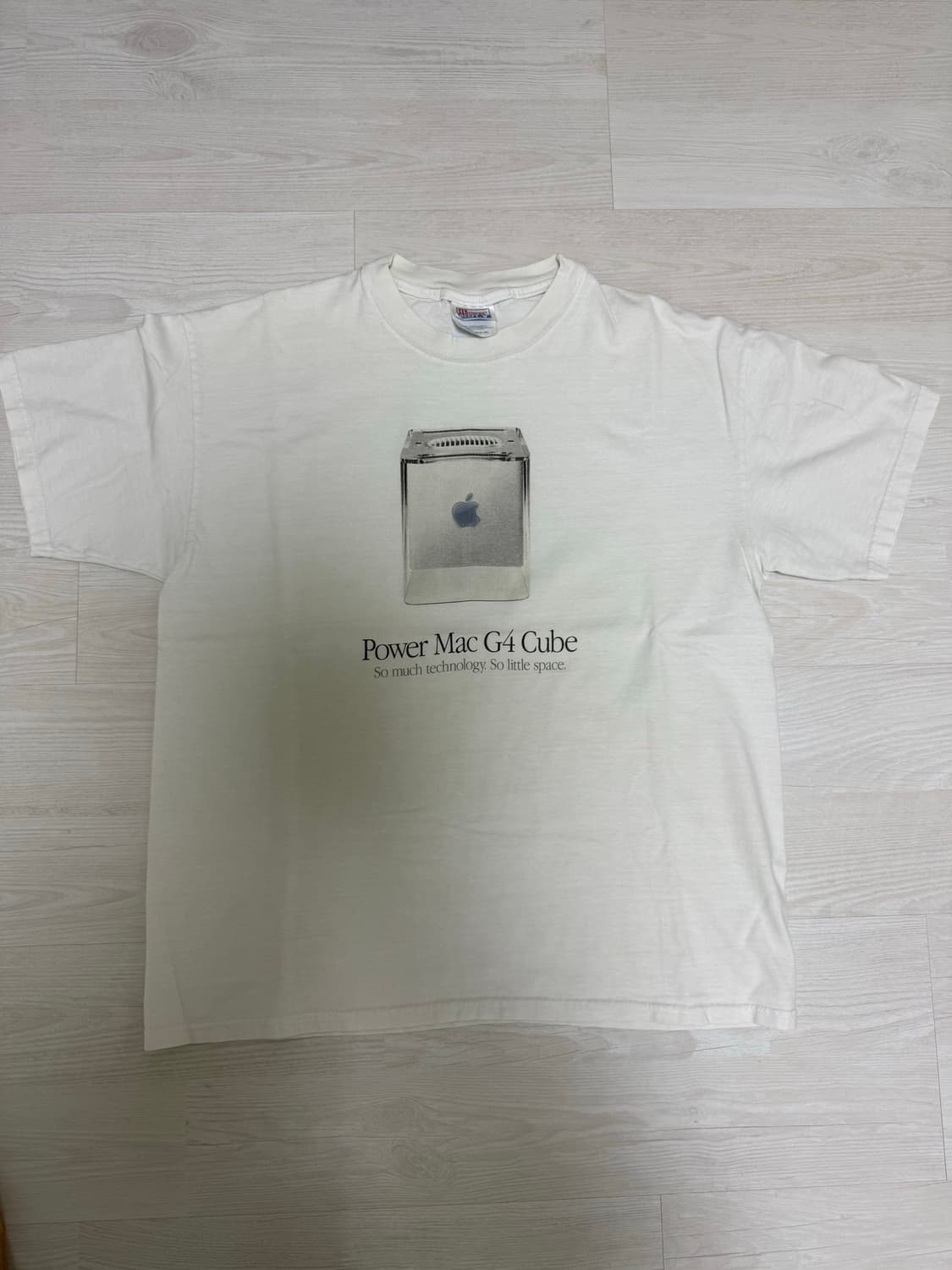 00애플 g4 cube 프로모 티셔츠 상품이미지1