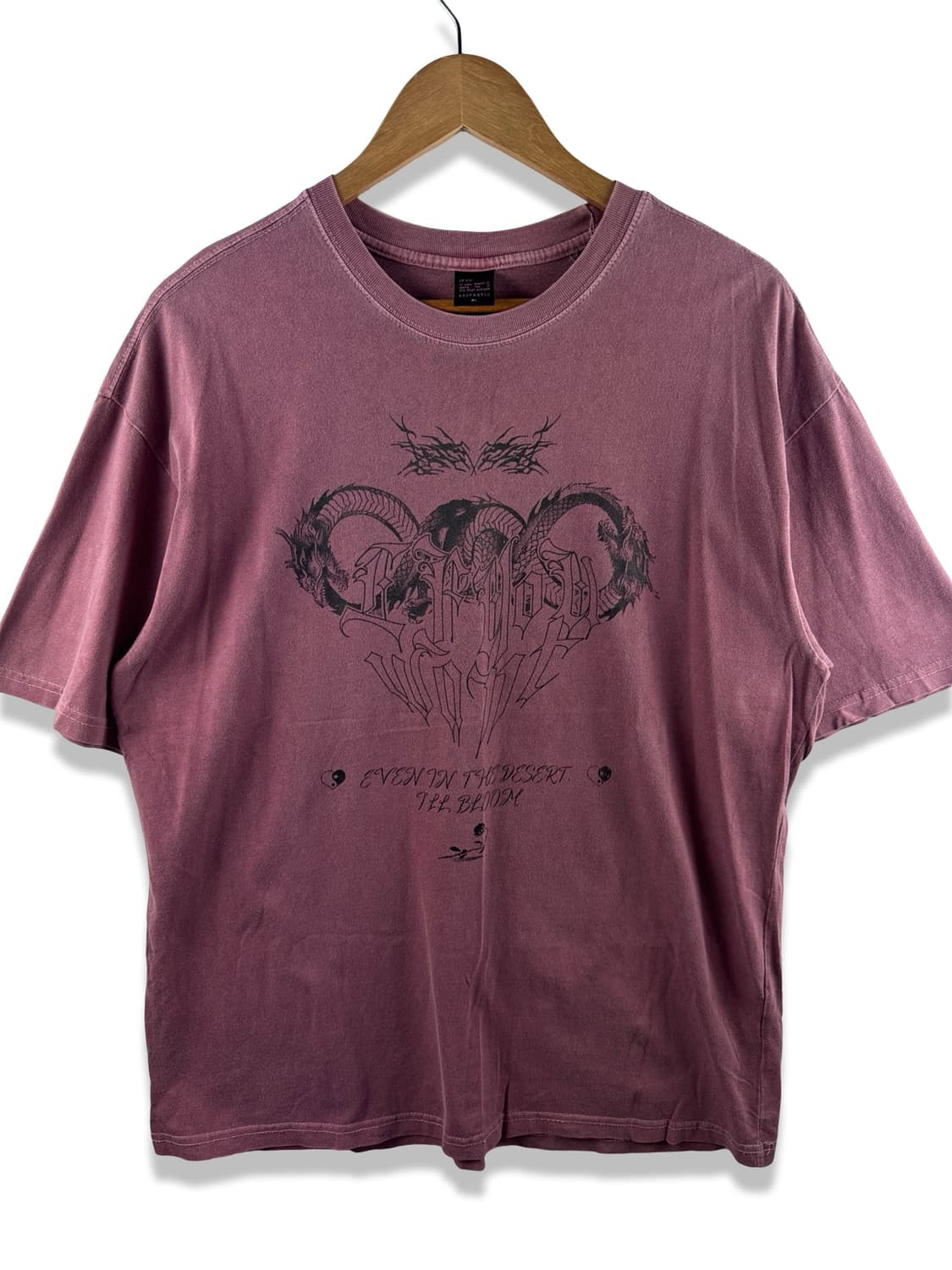 JPN 오리엔탈 드래곤 하트음양오행 티셔츠2482 상품이미지1