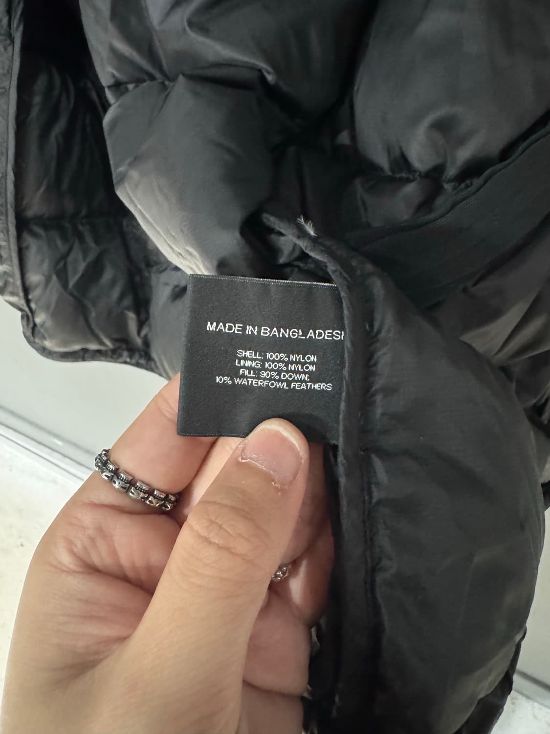 랄프로렌 블랙라벨 후드 다운 푸퍼자켓 상품이미지10