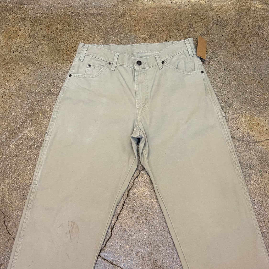 00s USA 빈티지 디키즈 싱글니 워크팬츠 상품이미지2