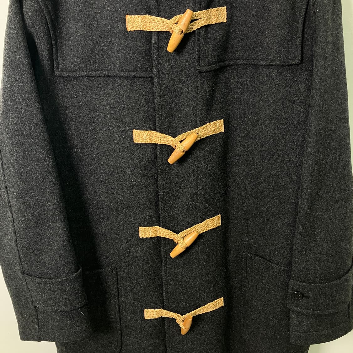 폴로 랄프로렌 차콜 더플 코트  상품이미지3