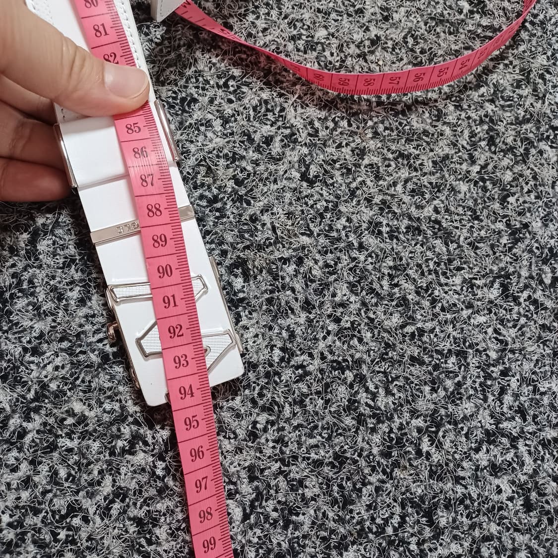와이드앵글 골프 벨트 화이트 상품이미지8