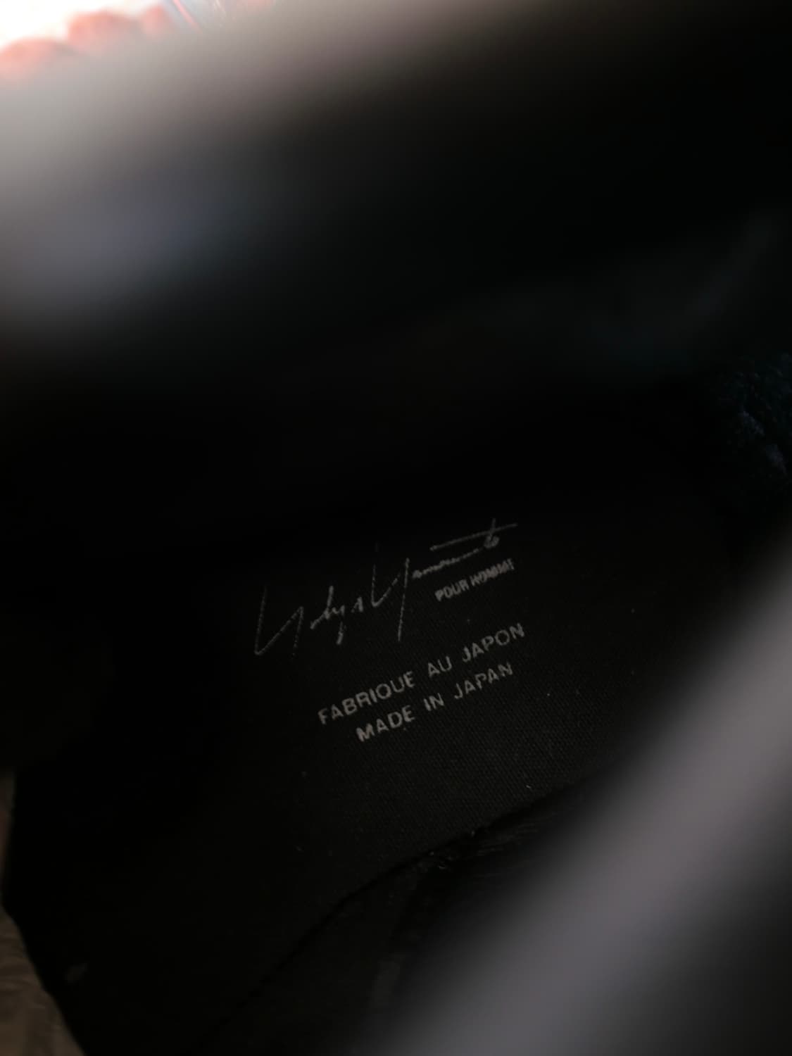 요지 야마모토 체크 스니커즈 상품이미지4