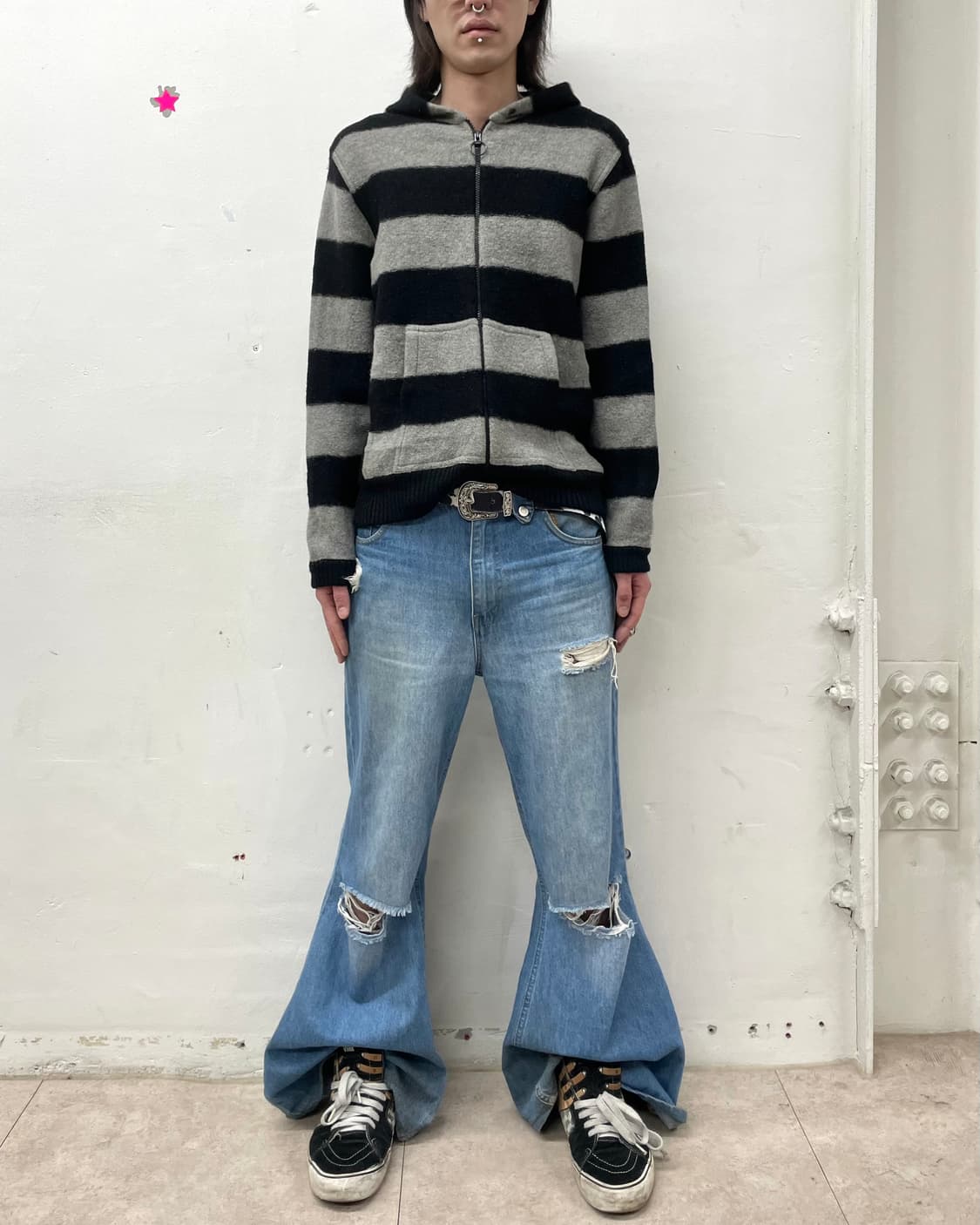 Beams Stripe Grey Jacket  상품이미지4