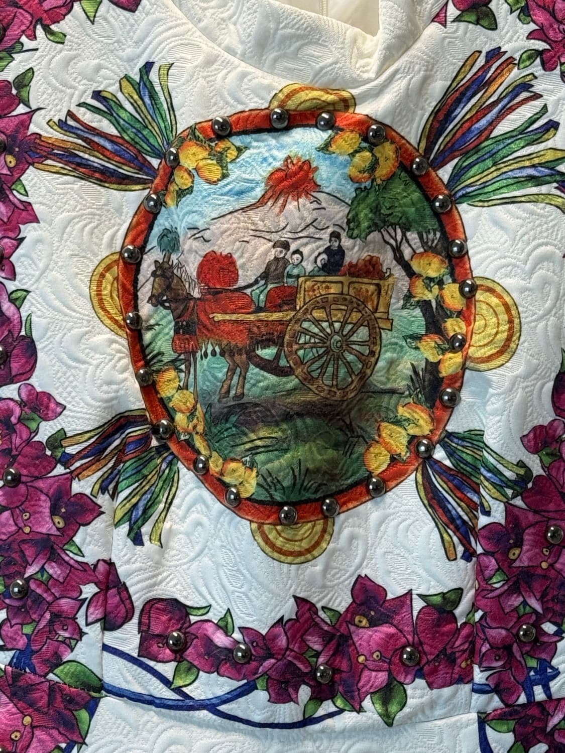 [💎새상품] 화려한 플라워 자수 미니 원피스 (S~M) 상품이미지3