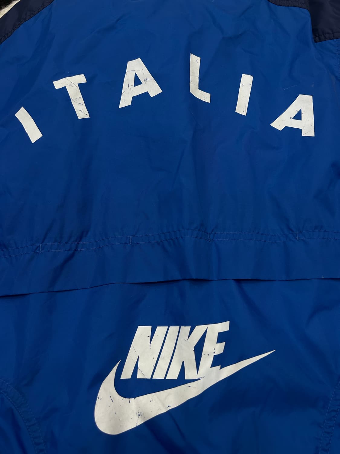 [L]나이키90s 오버핏 이탈리아 축구 국대 바람막이 상품이미지5
