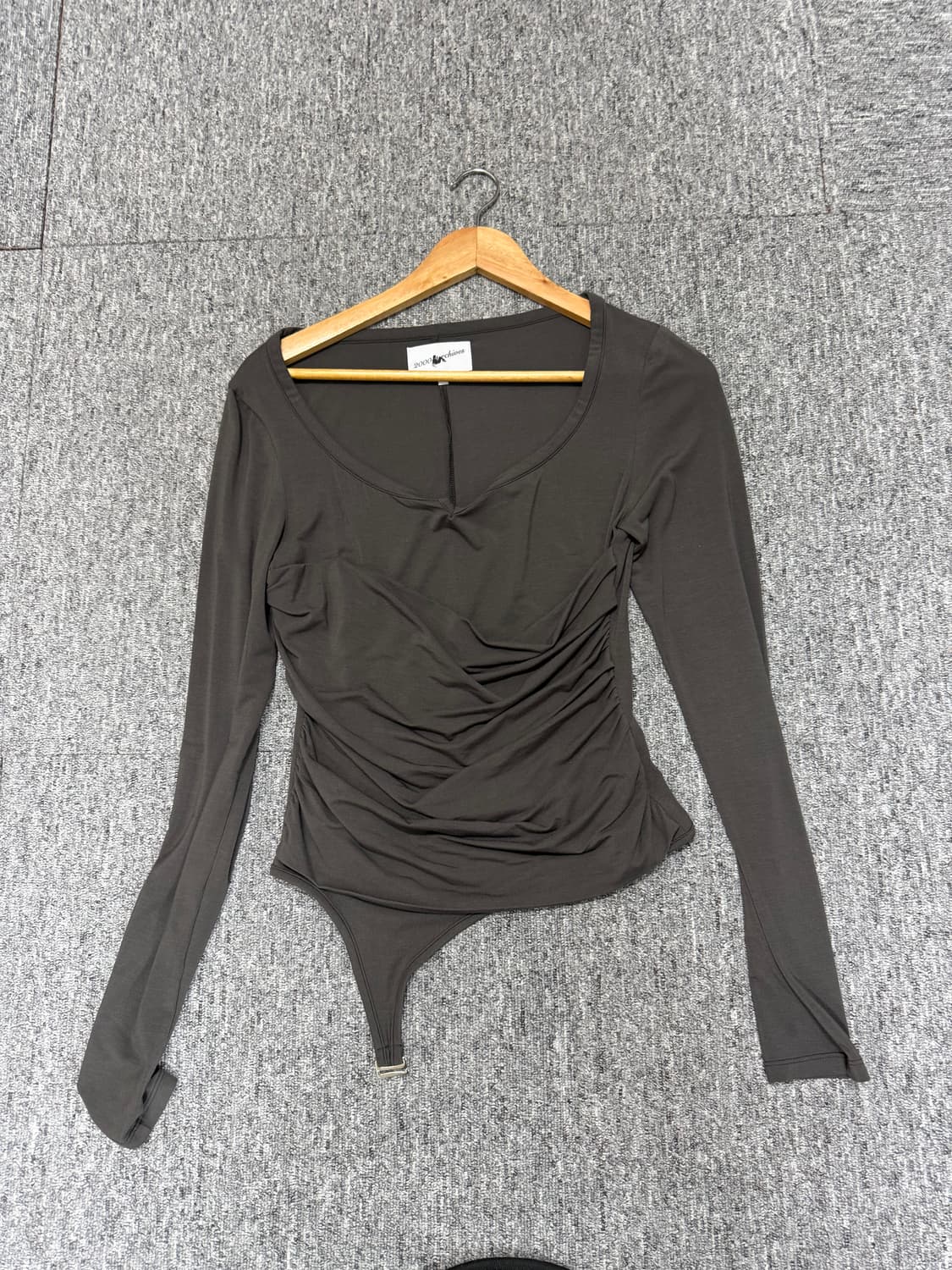 2000아카이브스 롱슬리브 차콜 상품이미지4