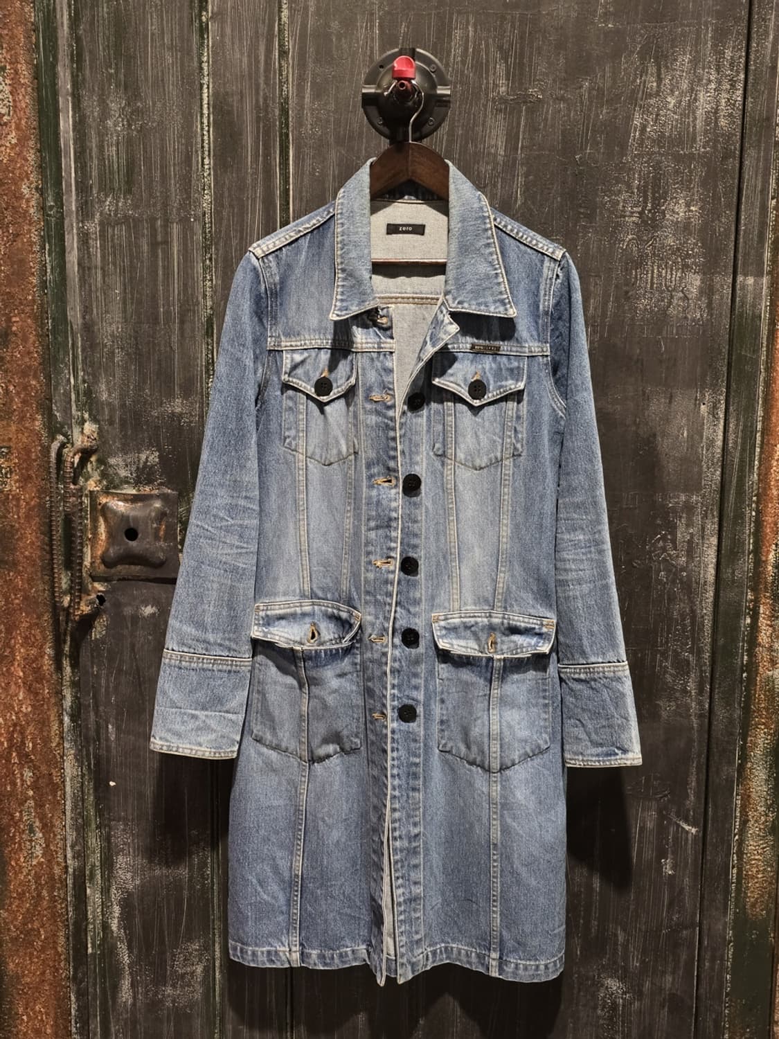 ZERO Denim Long Jacket 상품이미지1