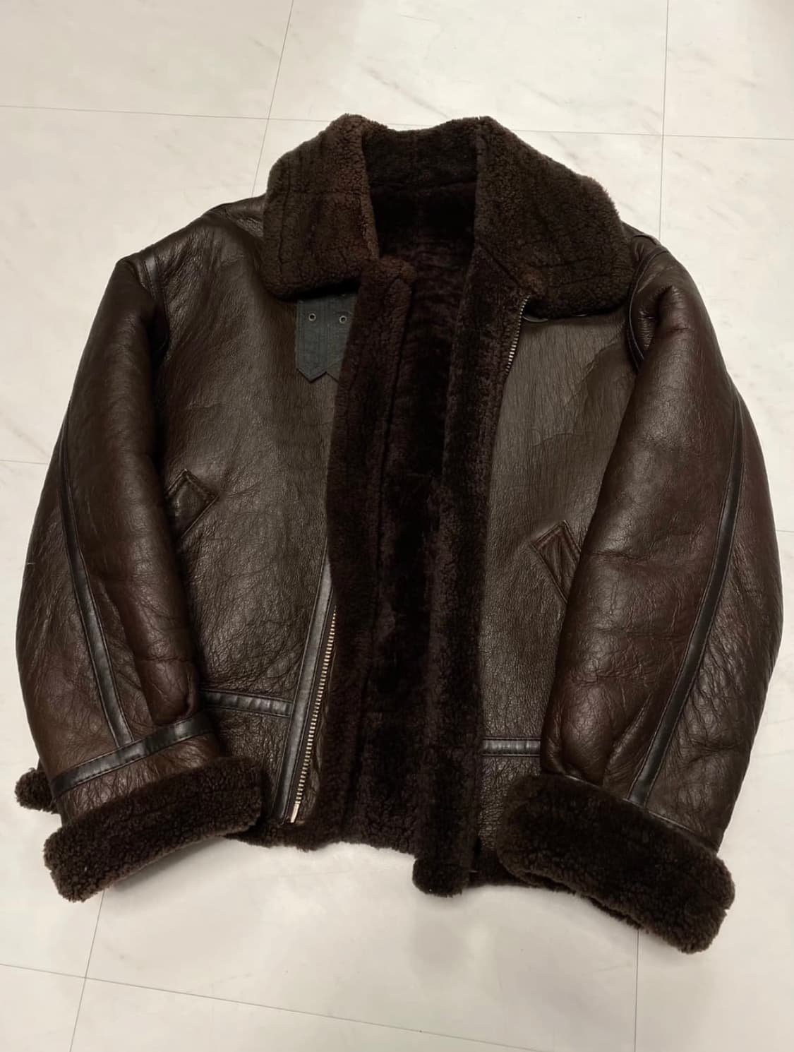 B-3 무스탕제켓 상품이미지2