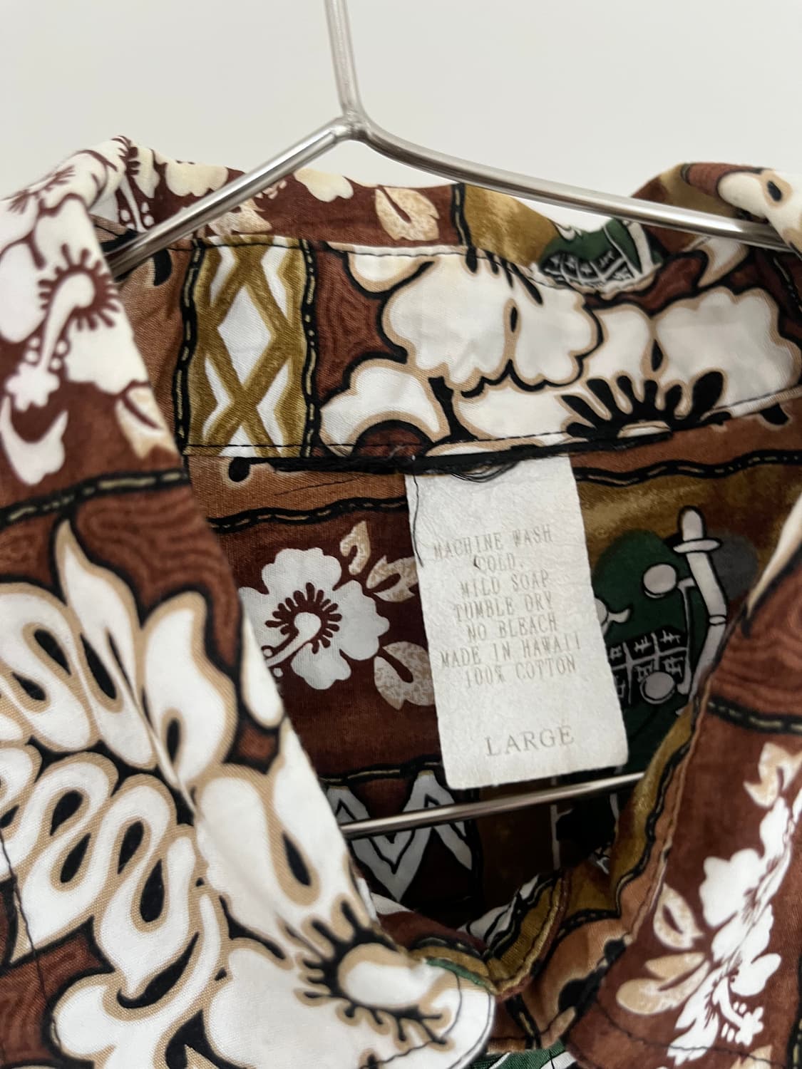vintage hawaiian shirt (made in HAWAII) 상품이미지5