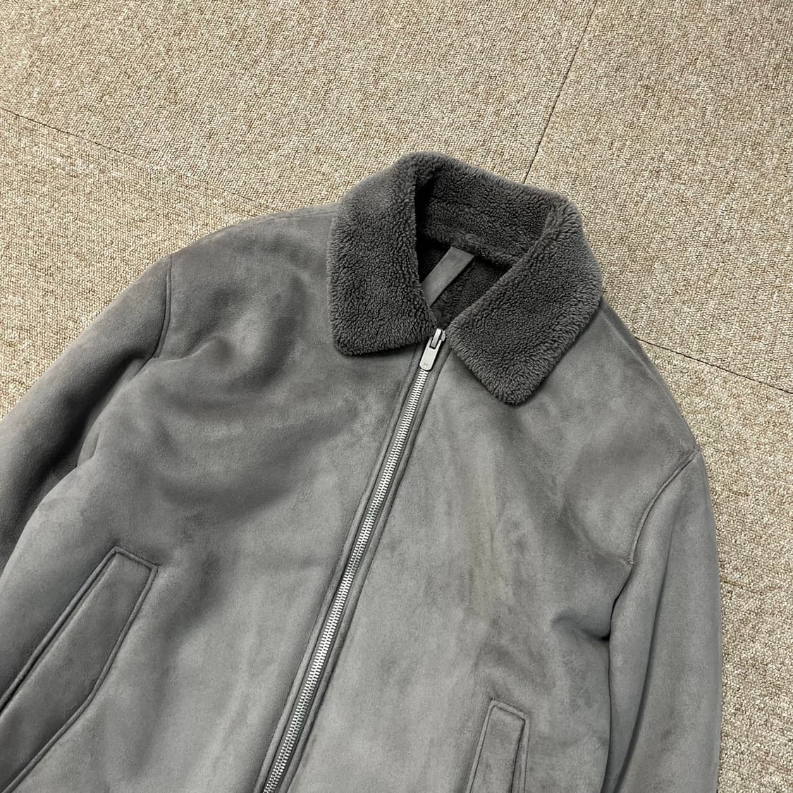 자라 스웨이드 무스탕 투웨이 자켓 상품이미지3