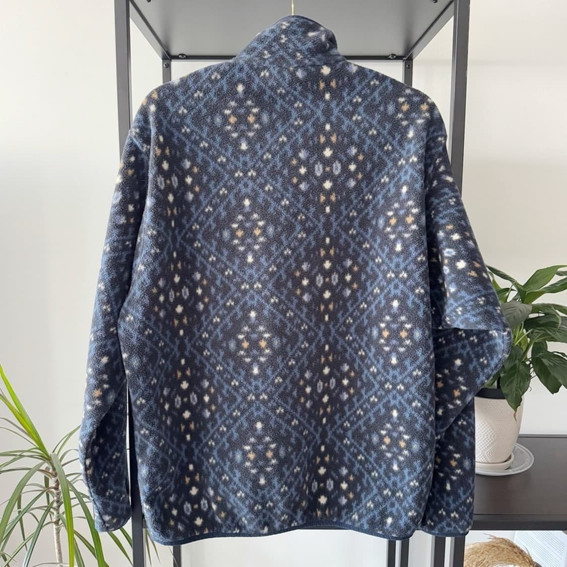 11FW 파타고니아 신칠라 스냅-T 플리스 네이비 에스닉 패턴 상품이미지5