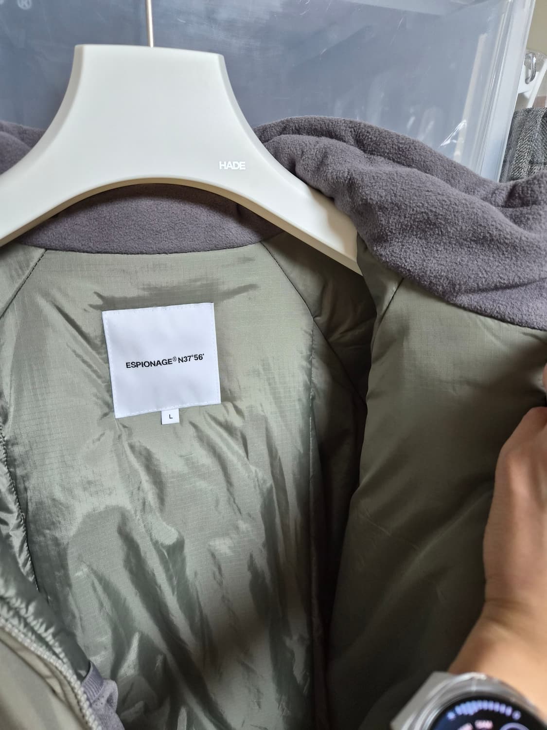 에스피오나지 Level 7 그레이올리브 상품이미지7