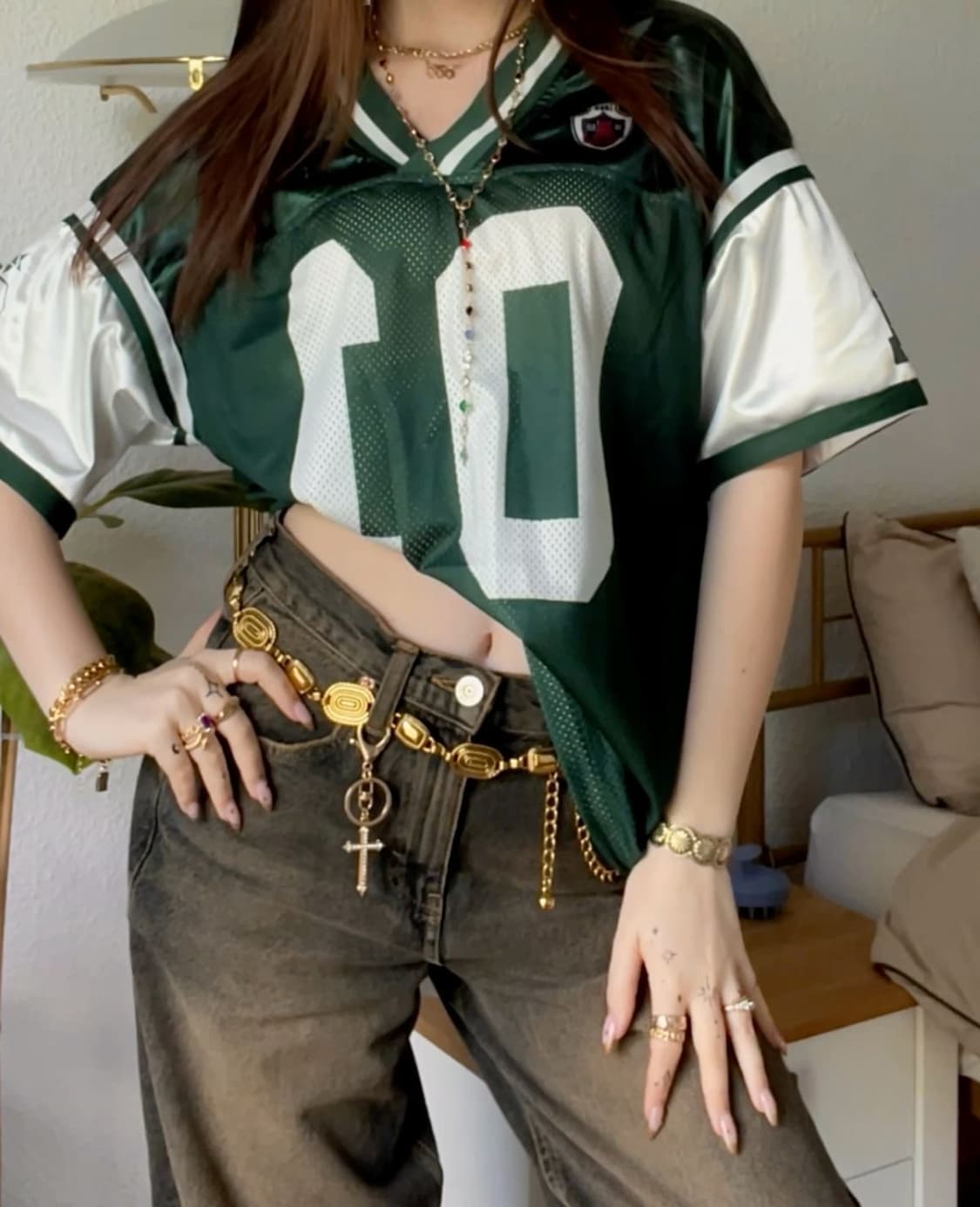 리복+NFL_스포츠져지  50 사이즈 상품이미지8