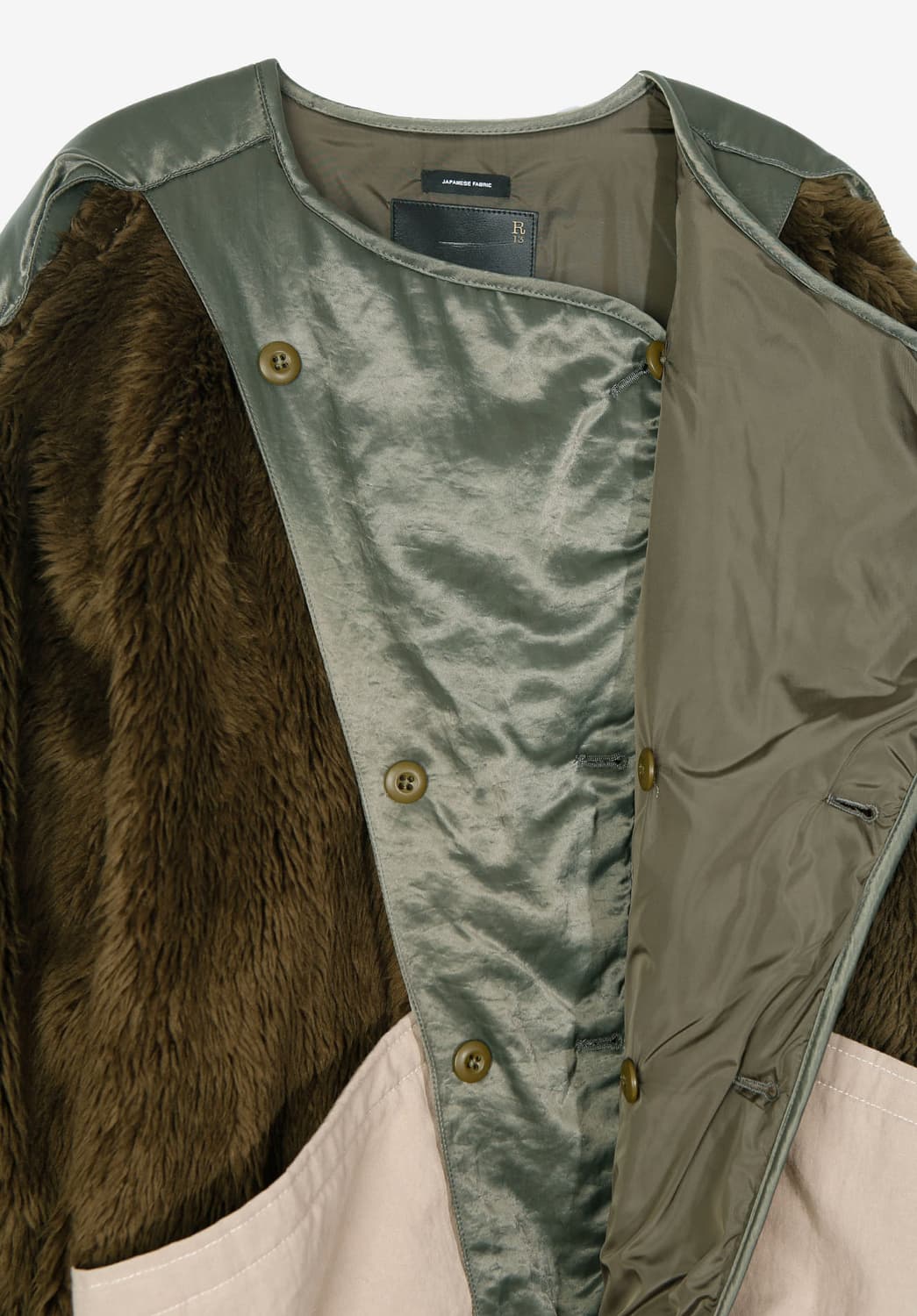 [M,L]알써틴 R13 Cocoon 퍼 자켓 상품이미지7