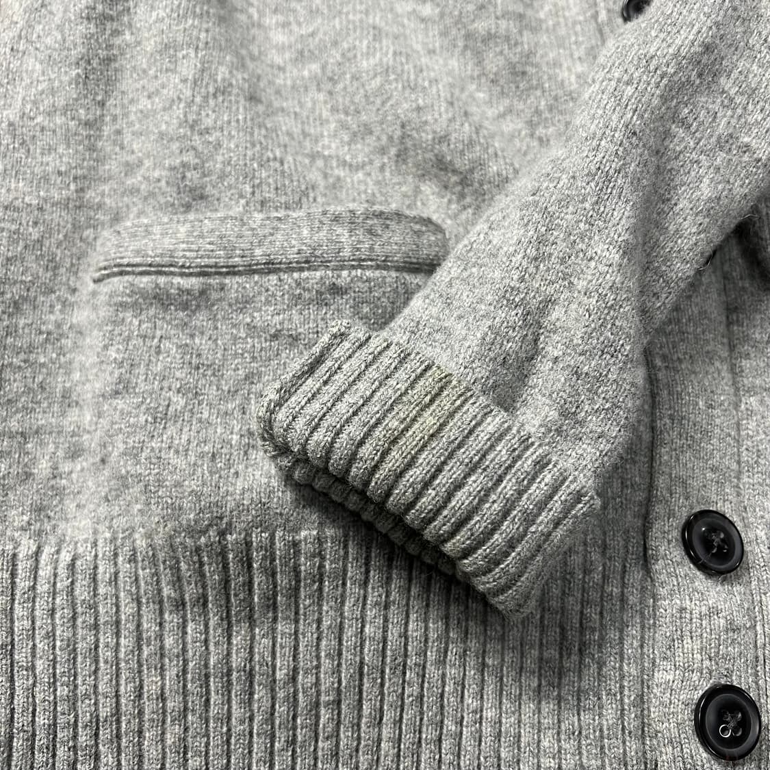 라코스테 재팬 브이넥 가디건 그레이 상품이미지6