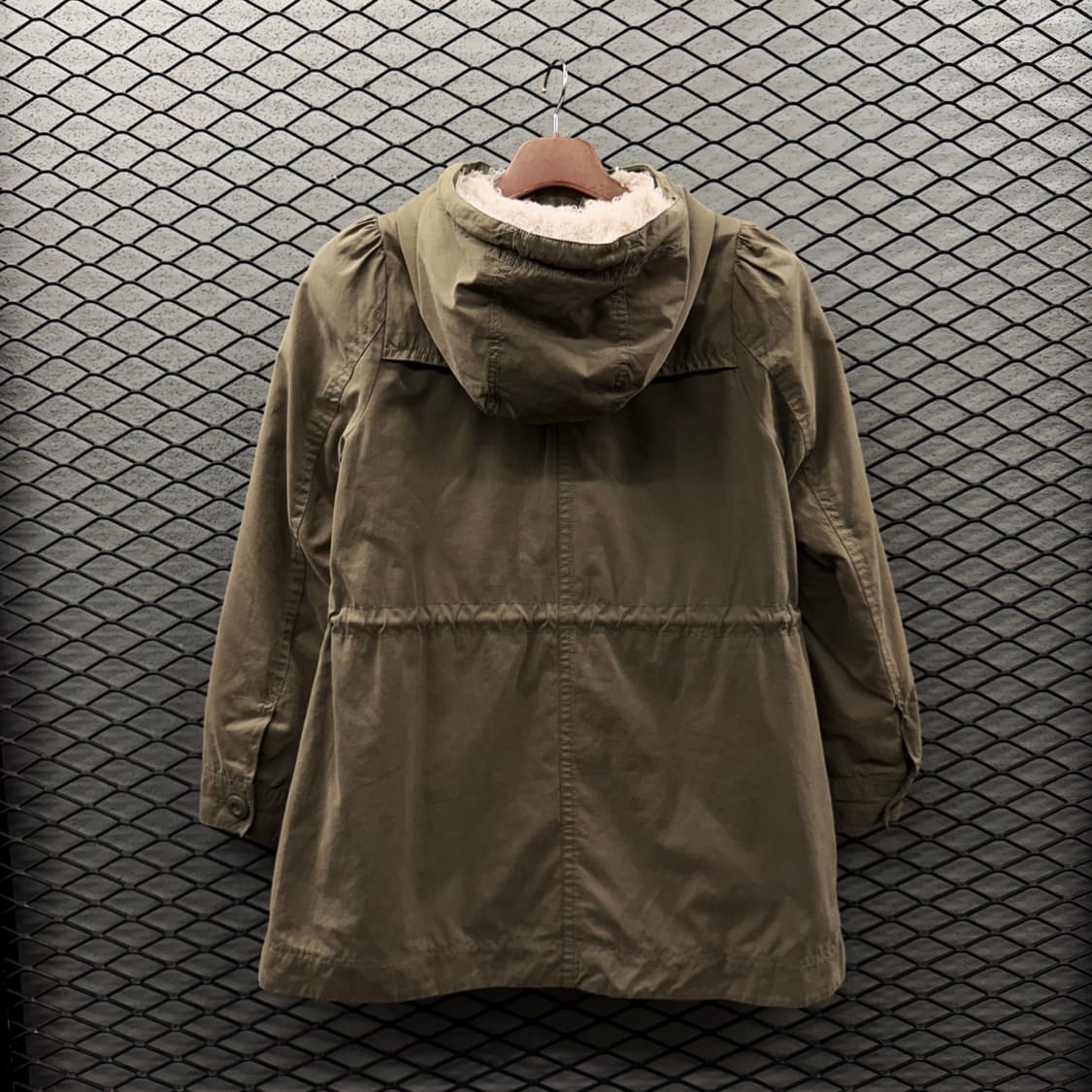 JPN VINTAGE 소프트 밀리터리 필드자켓 보아퍼 안감 탈부착 디테일 상품이미지3