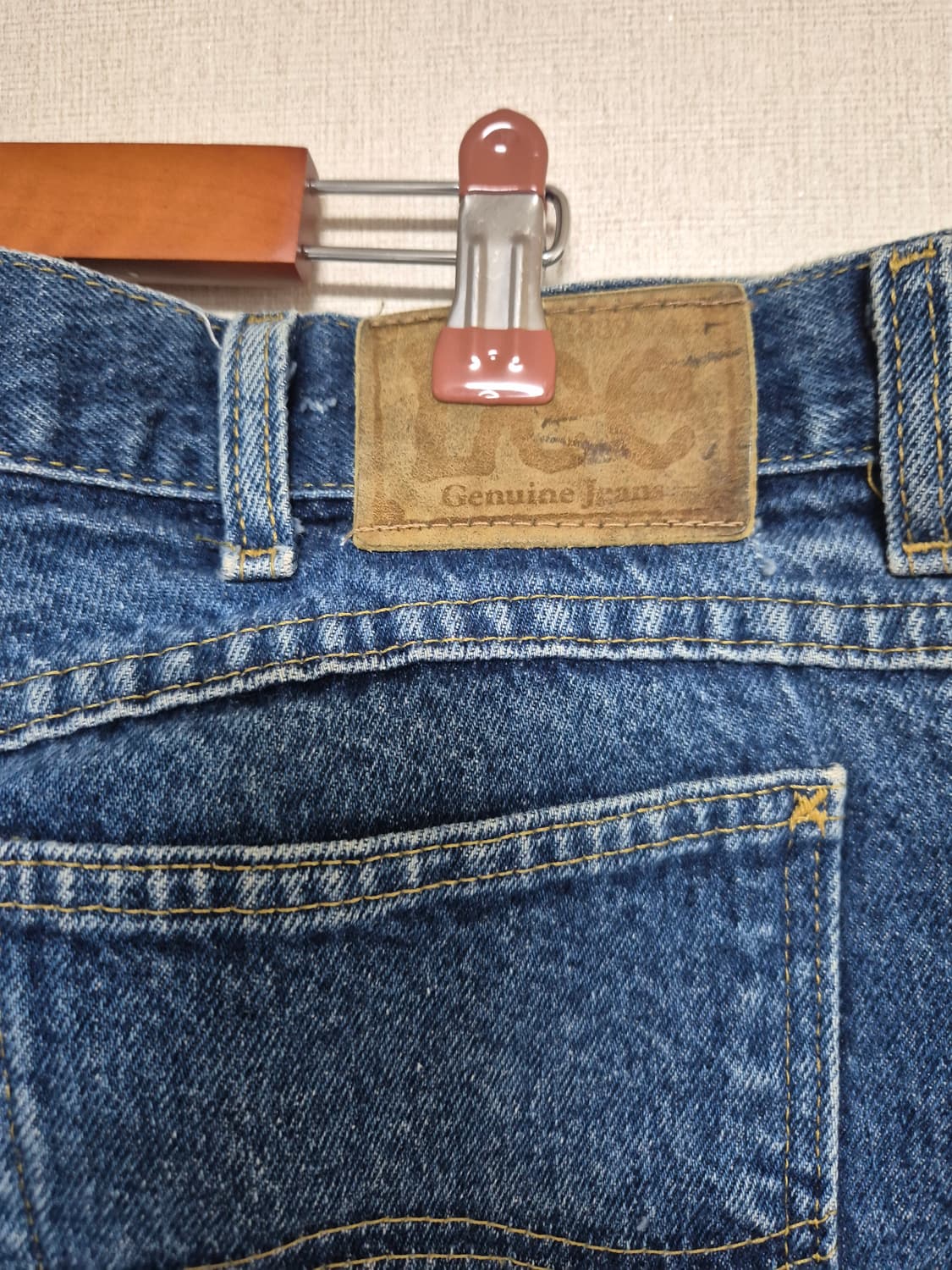 90s lee made in usa 데님팬츠 상품이미지3