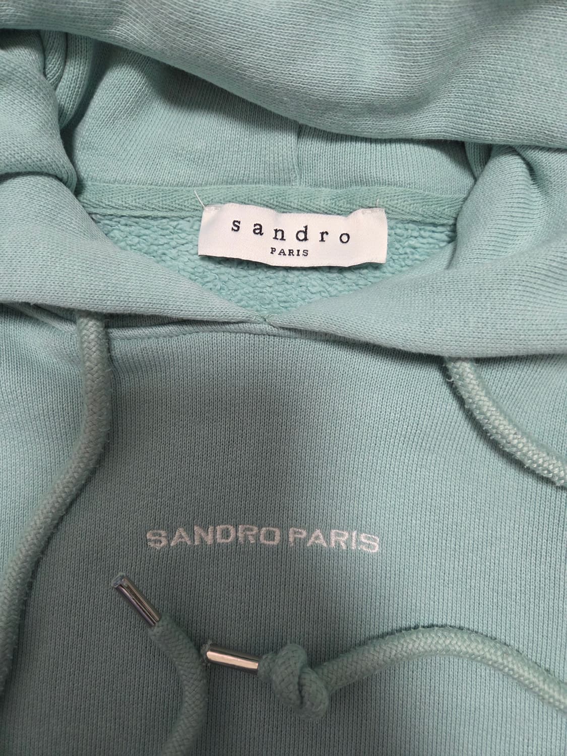 산드로 공용 후드티 상품이미지6