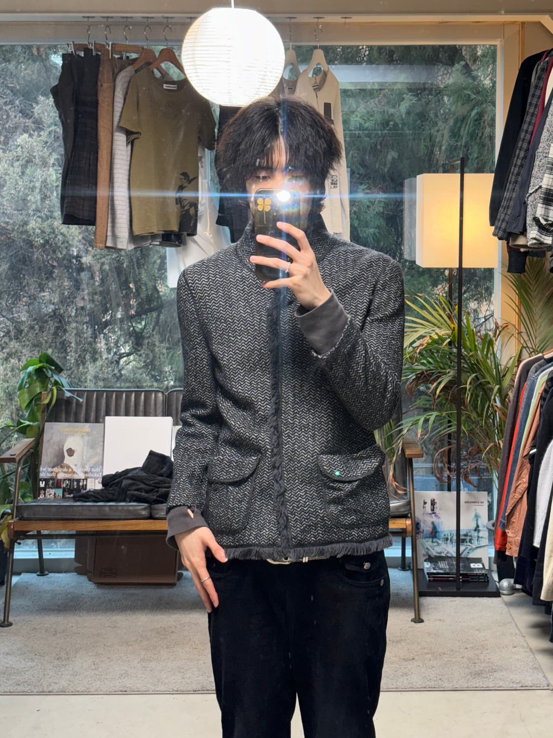 아르마니 꼴레지오니 울자켓 상품이미지3