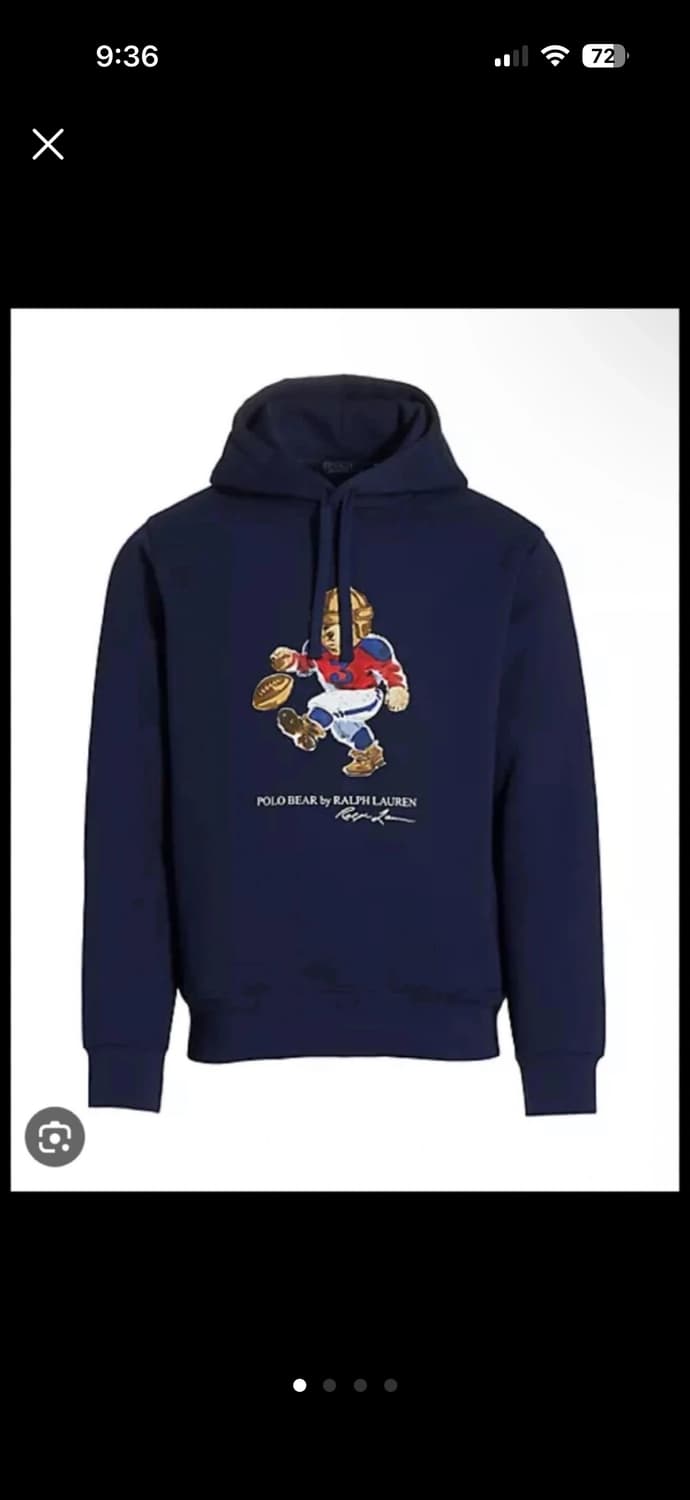 (새상품) 폴로 랄프로렌 후드티 네이비  상품이미지1