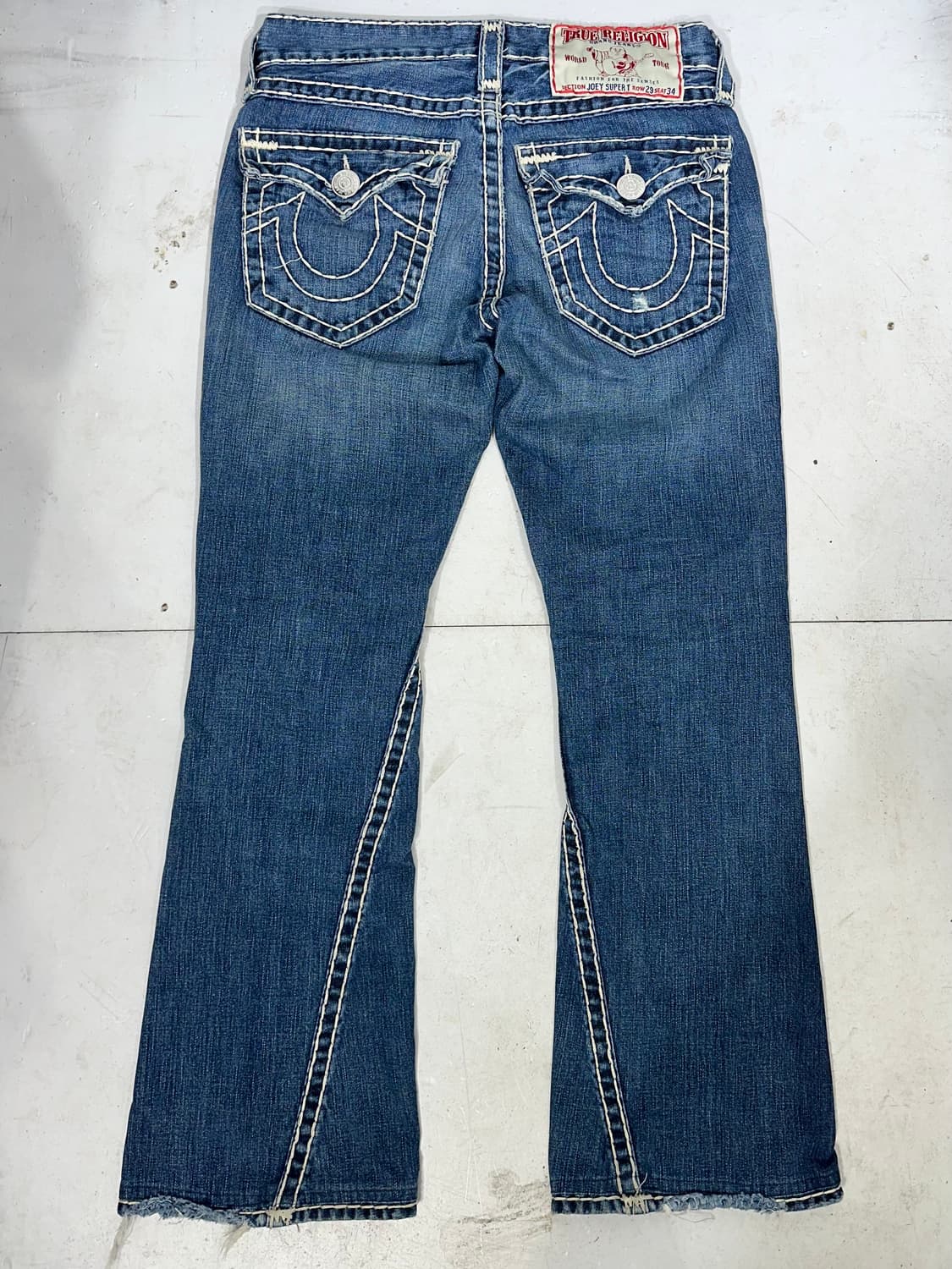 트루 릴리전 Joey Super 중청 T 부츠컷 데님 팬츠 청바지 29 상품이미지5