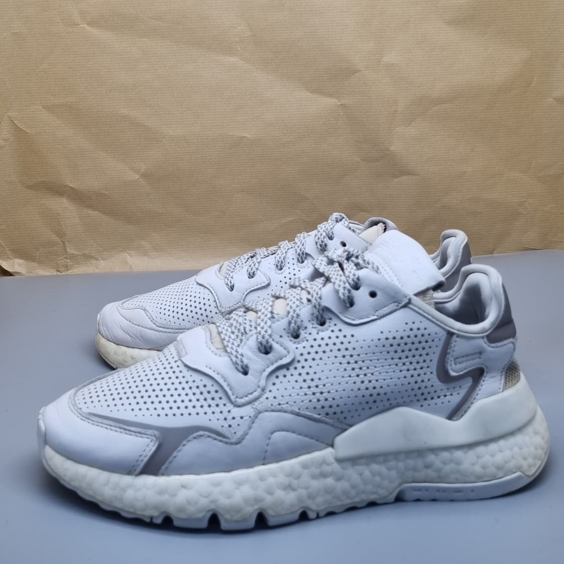 아디다스 나이트조거 화이트 운동화255  상품이미지1